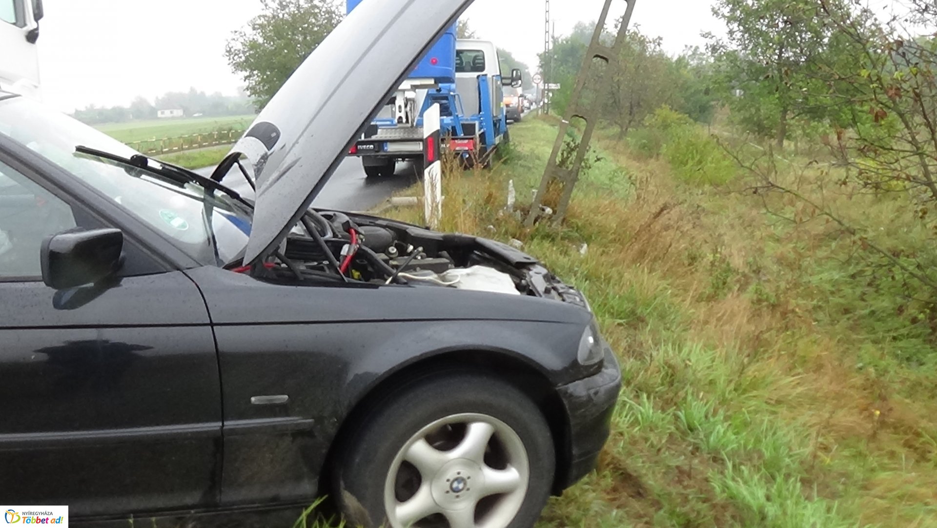 Baleset történt csütörtök reggel Nagykálló és Kállósemjén között 