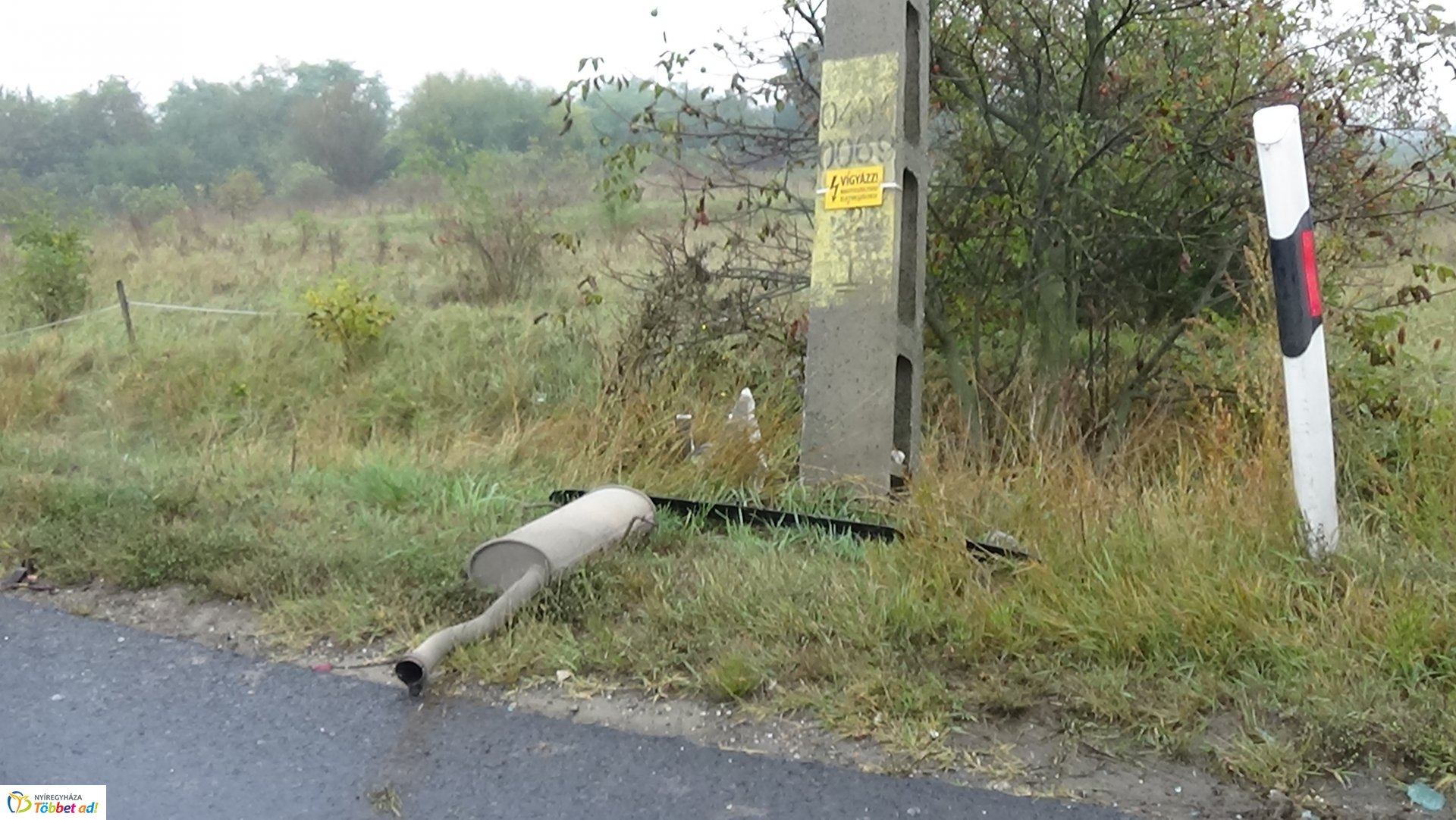 Baleset történt csütörtök reggel Nagykálló és Kállósemjén között 