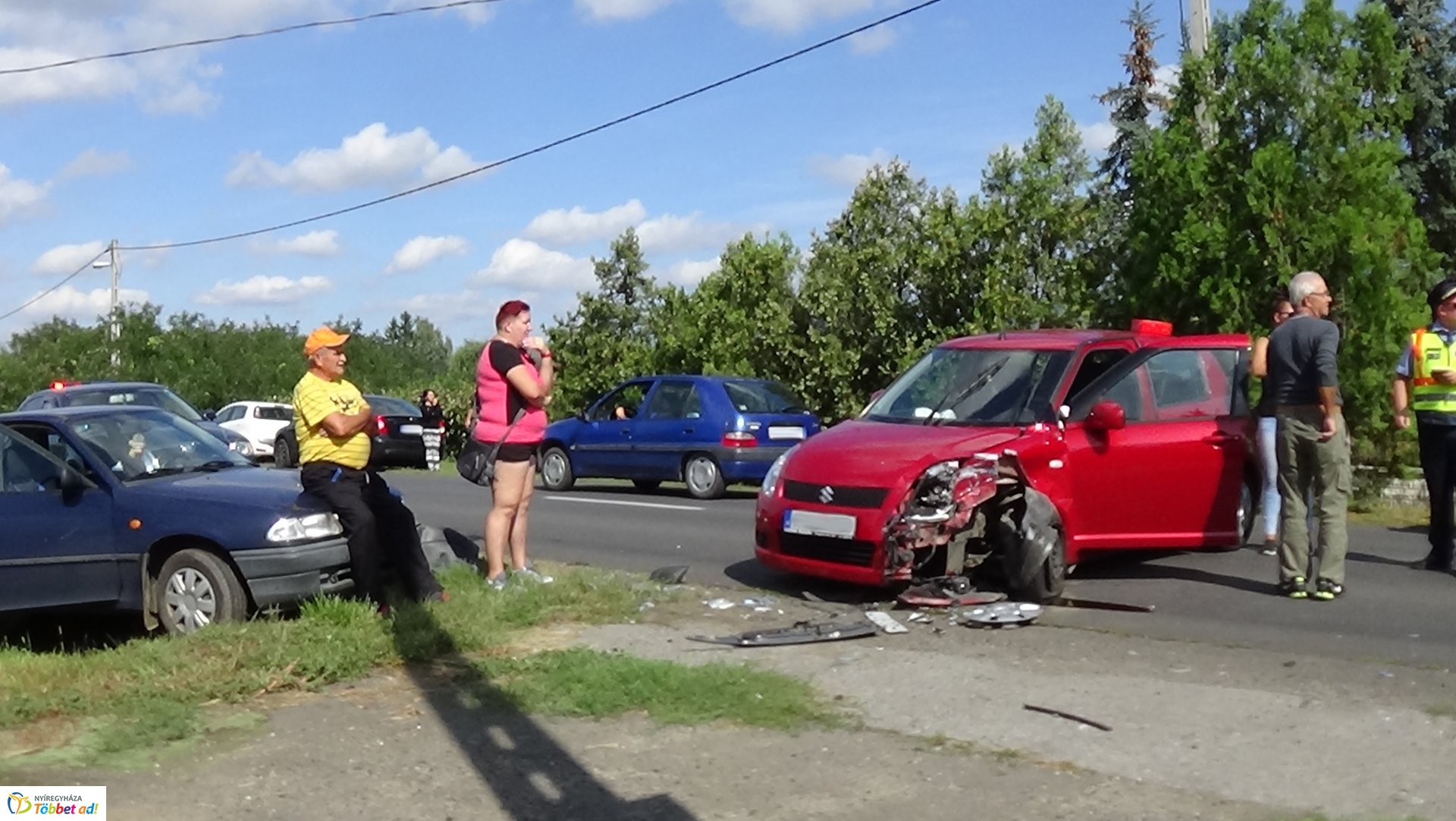Baleset történt kedd délután Sóstóhegy és Kemecse között