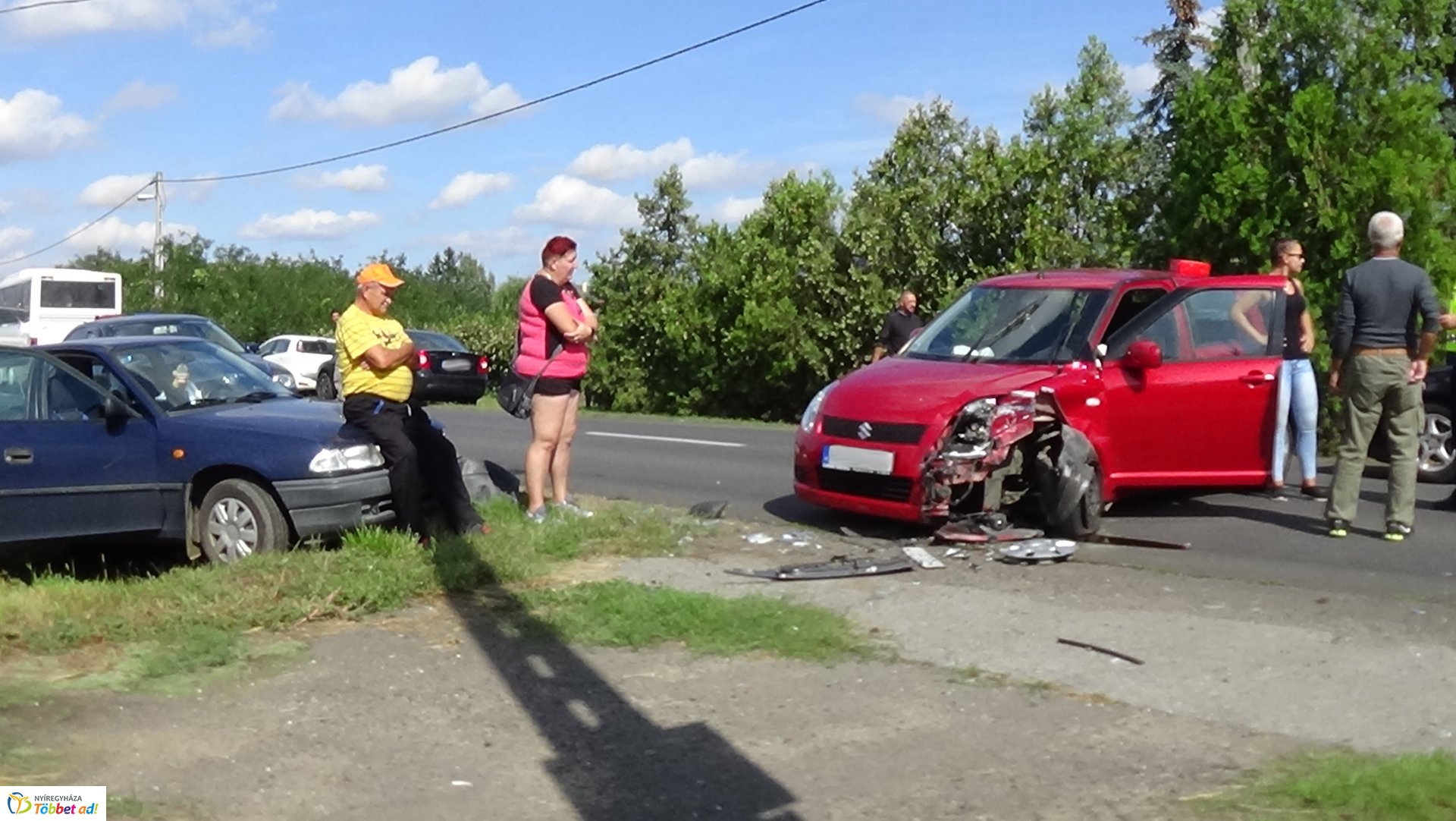 Baleset történt kedd délután Sóstóhegy és Kemecse között
