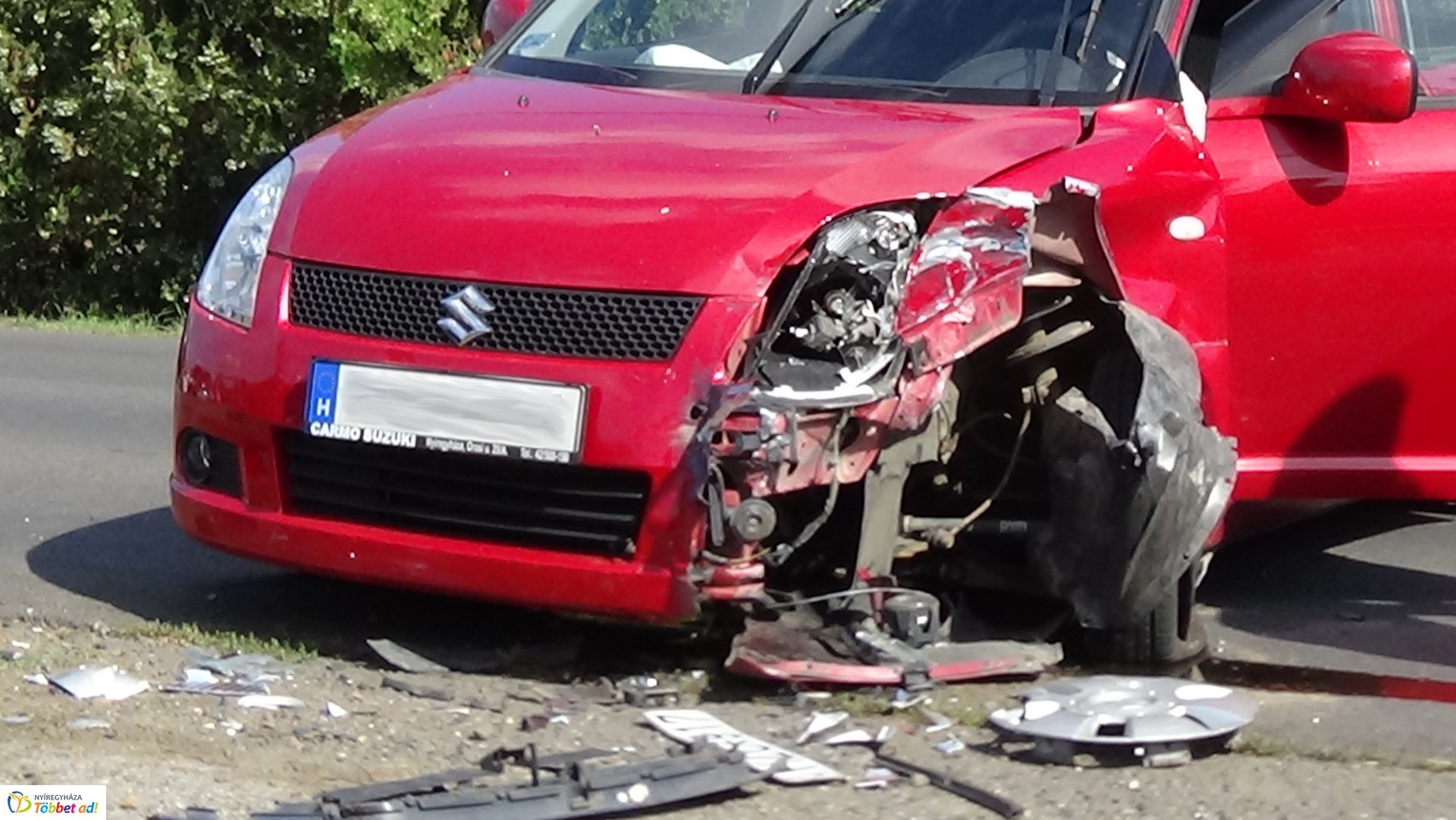 Baleset történt kedd délután Sóstóhegy és Kemecse között