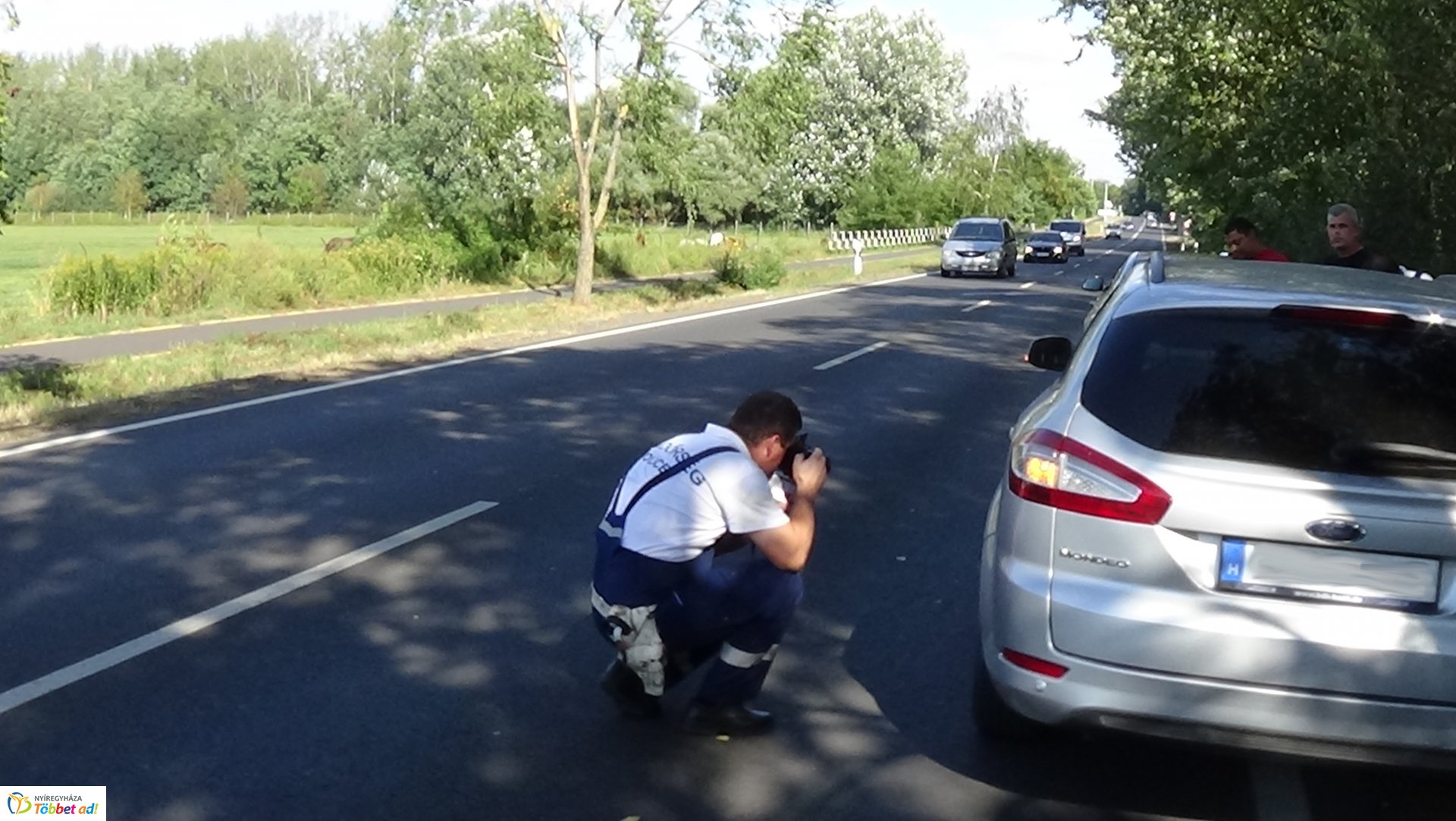 Baleset történt Kőlapos külterületén