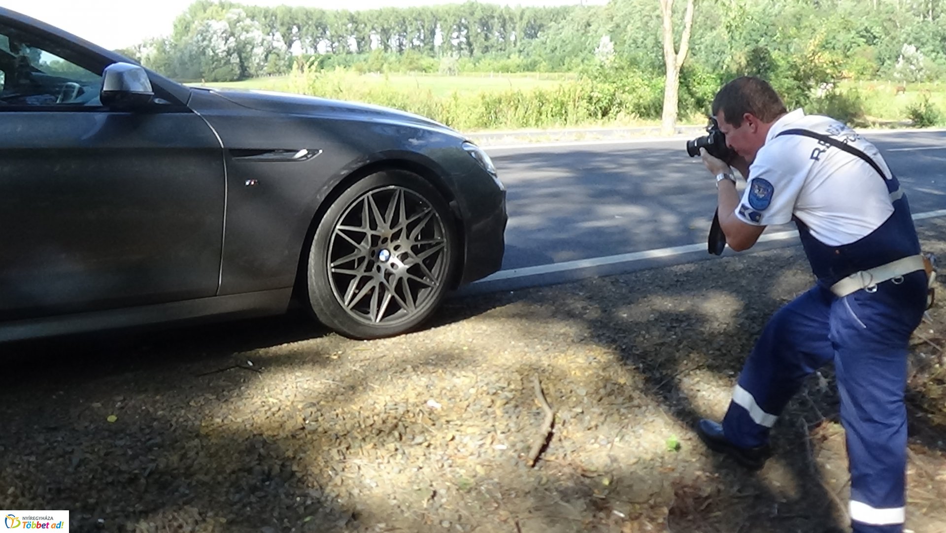 Baleset történt Kőlapos külterületén