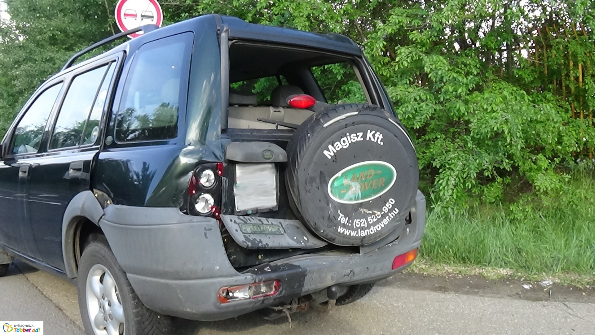 Baleset történt Nyírpazony és Nyírtura között