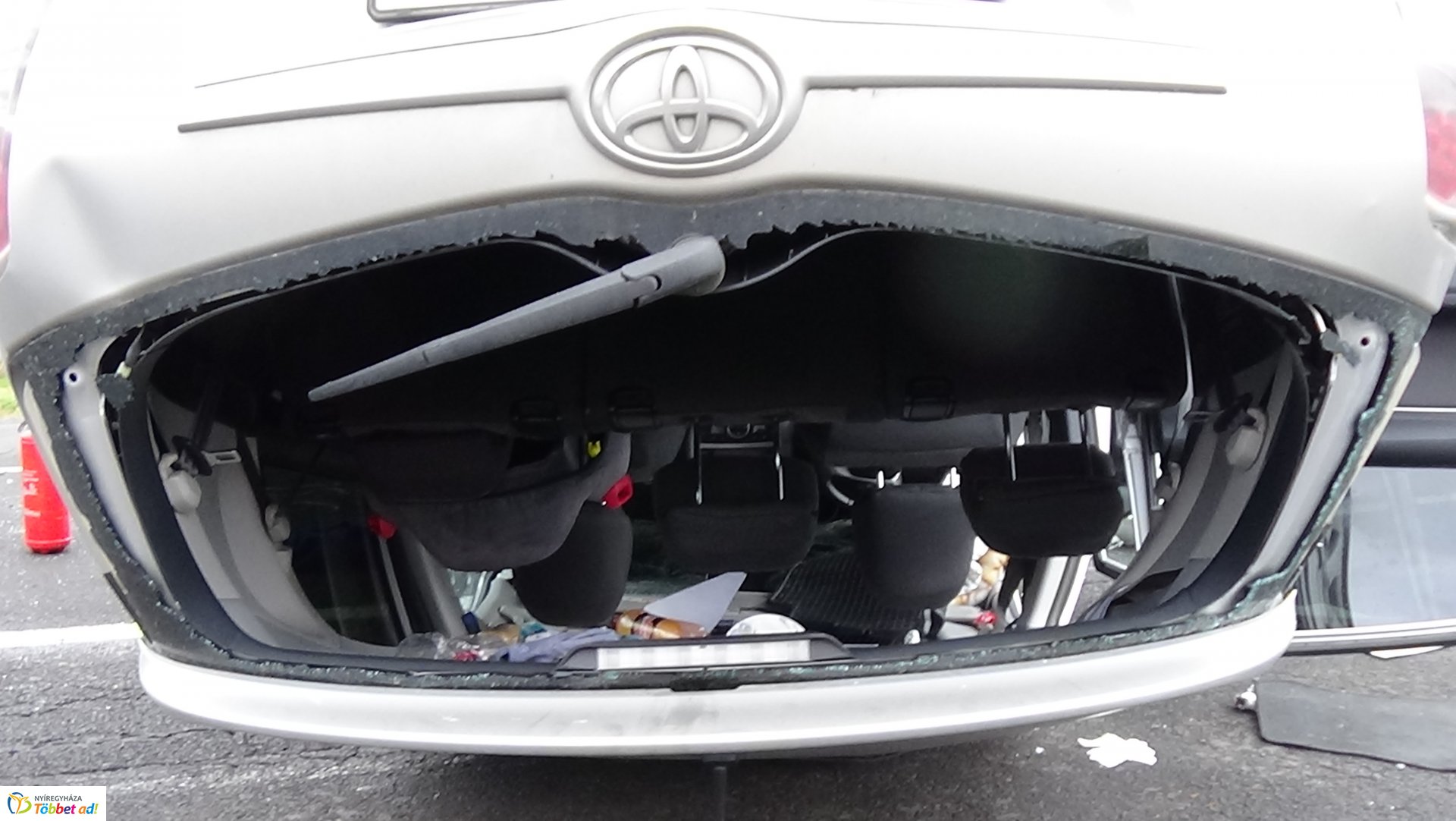 Baleset történt Nyírpazonynál