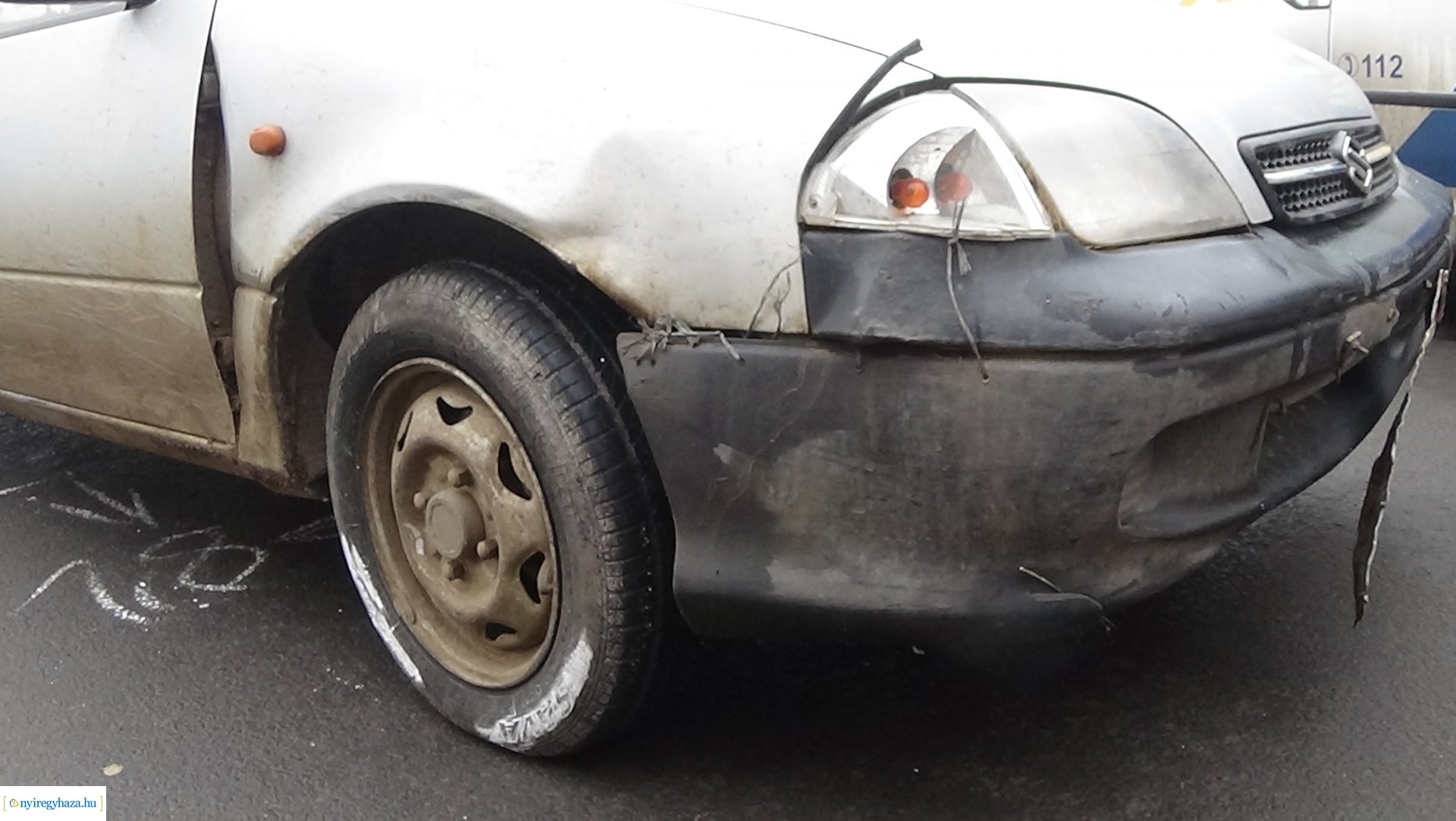 Baleset történt péntek reggel Újfehértó belvárosában