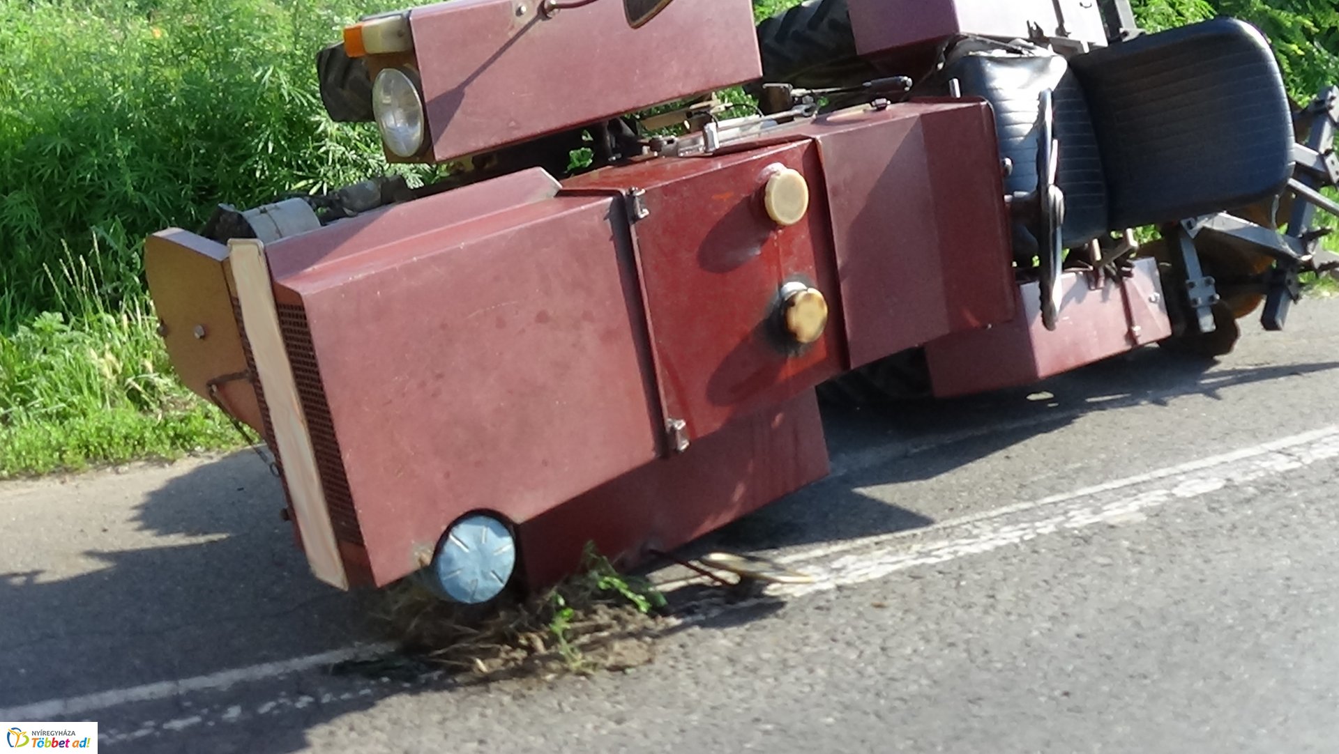 Baleset történt Salamonbokornál kedd reggel