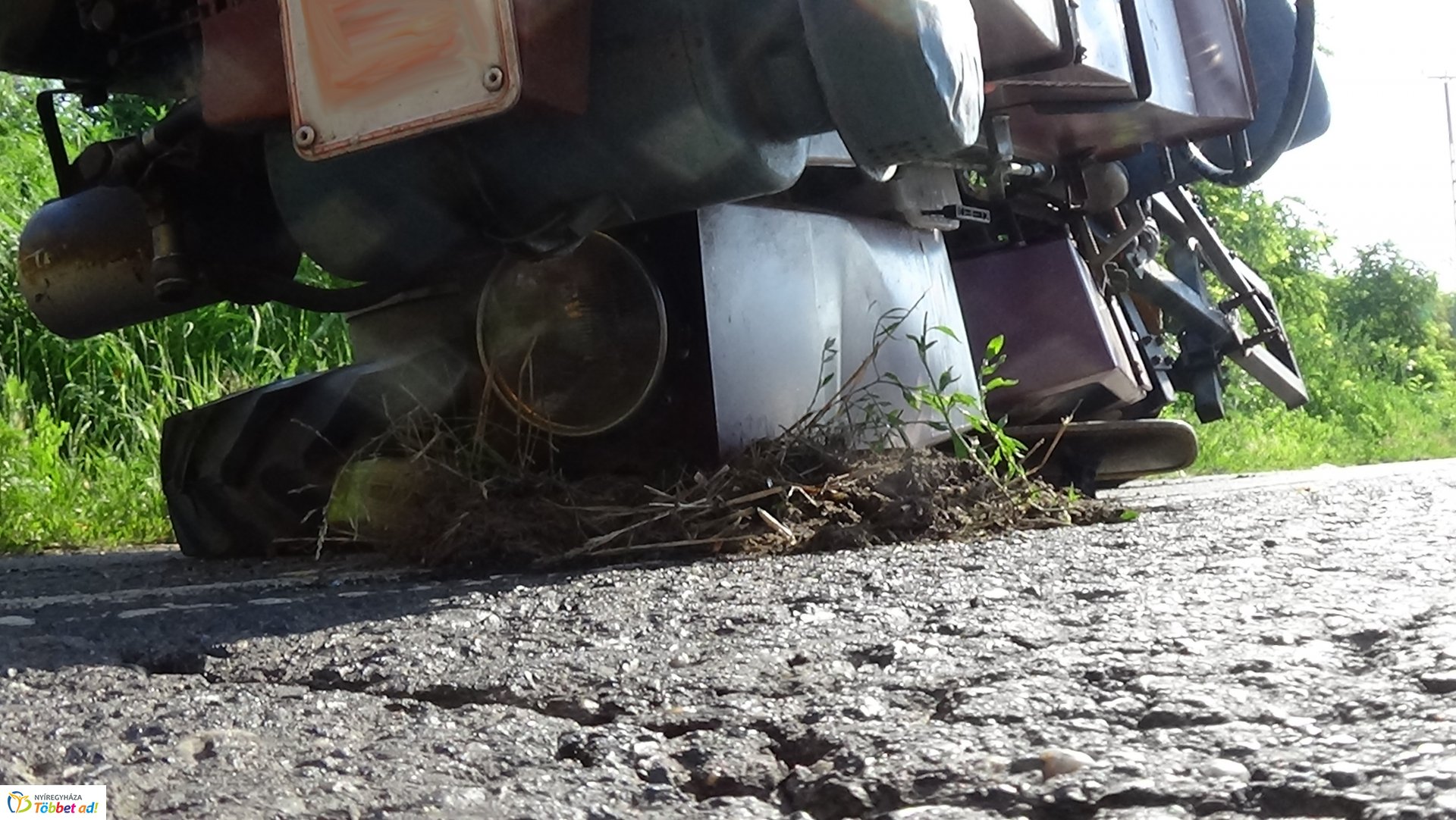 Baleset történt Salamonbokornál kedd reggel