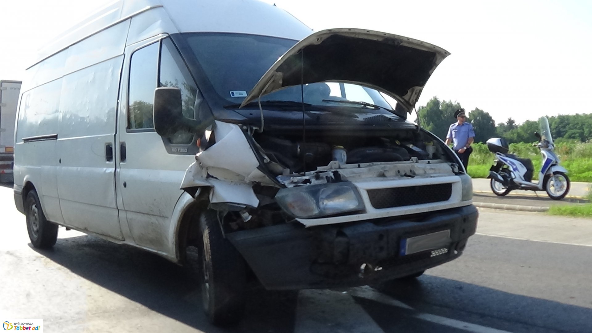 Baleset történt Salamonbokornál kedd reggel