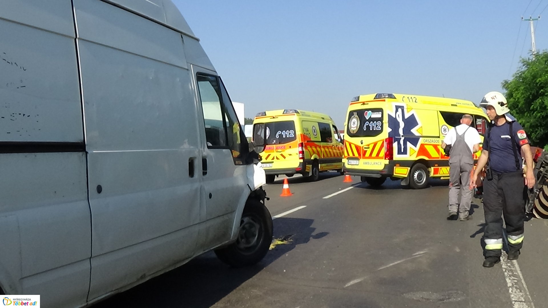 Baleset történt Salamonbokornál kedd reggel