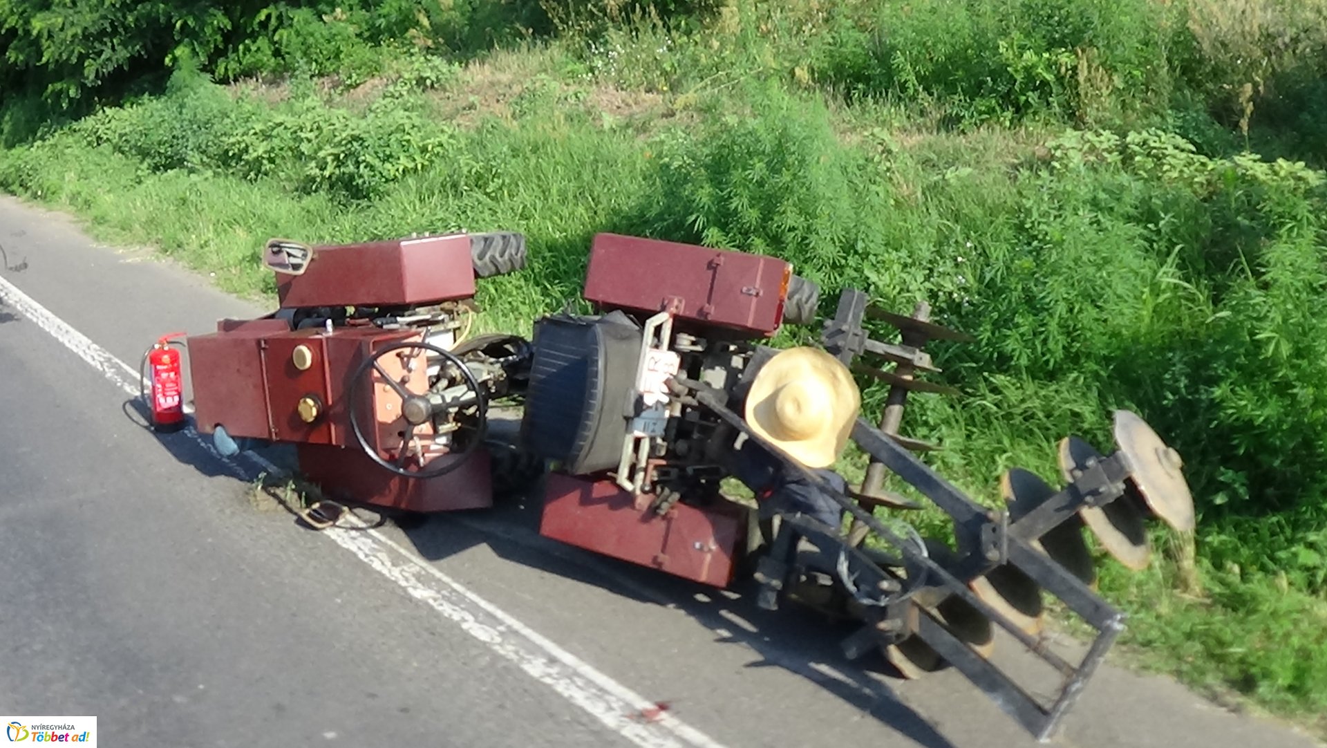 Baleset történt Salamonbokornál kedd reggel