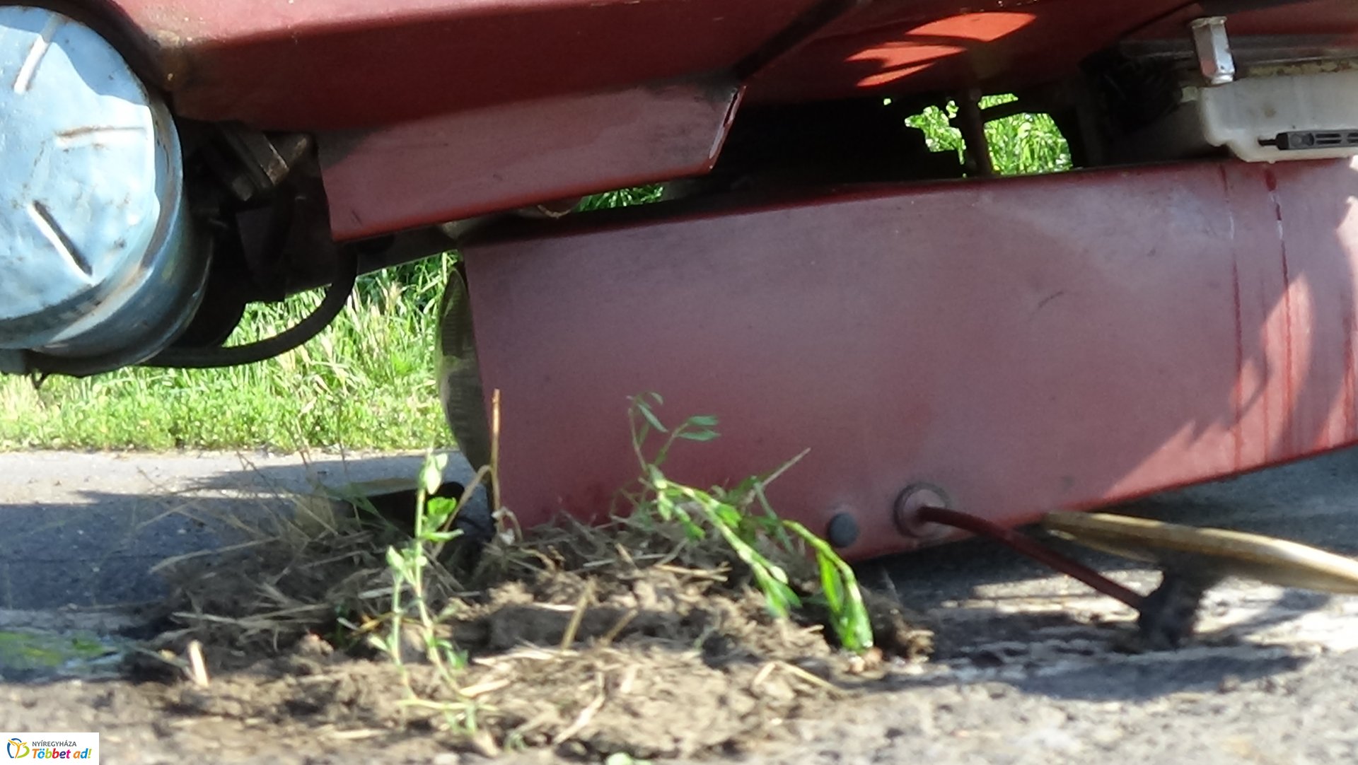 Baleset történt Salamonbokornál kedd reggel