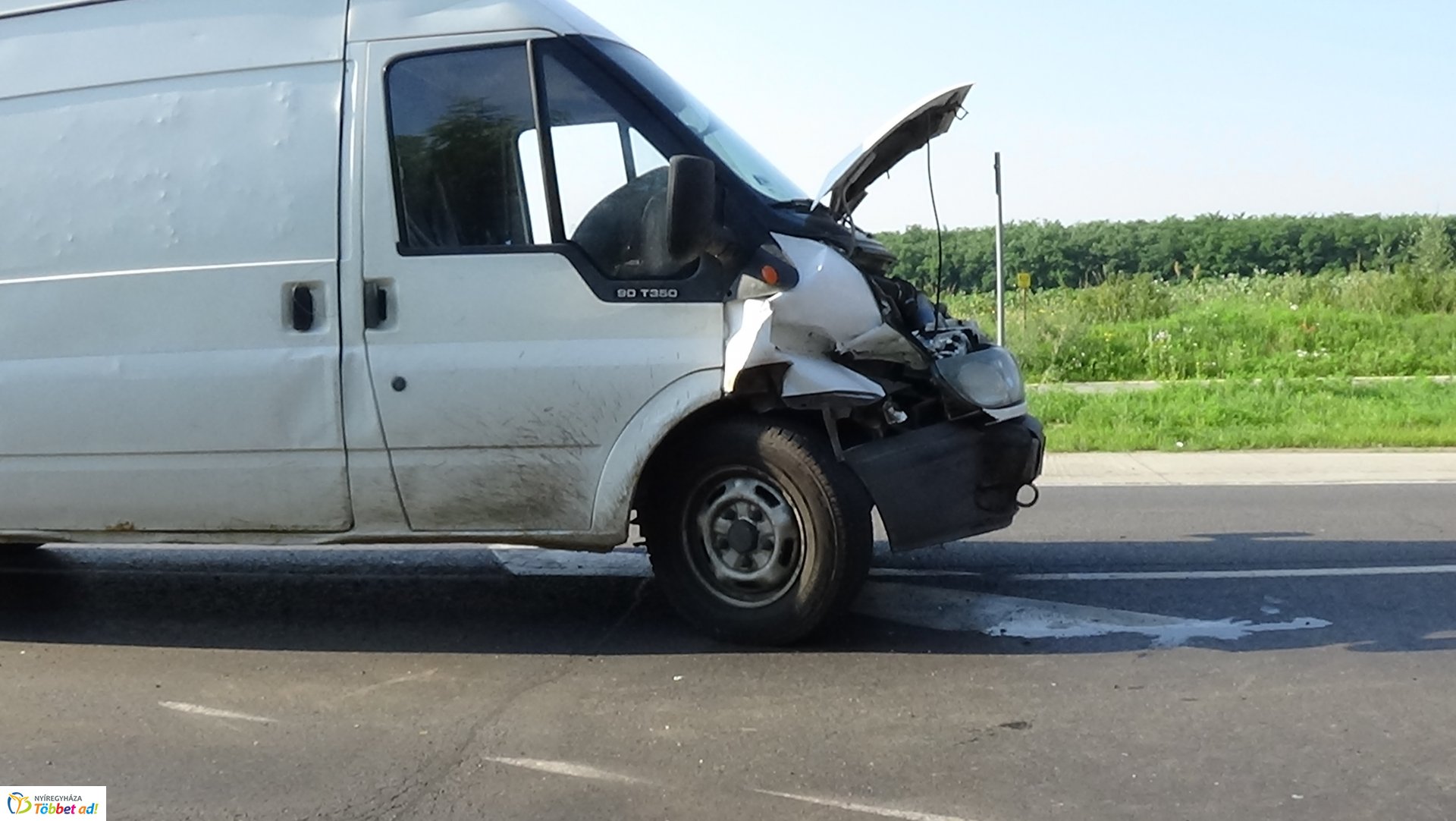 Baleset történt Salamonbokornál kedd reggel