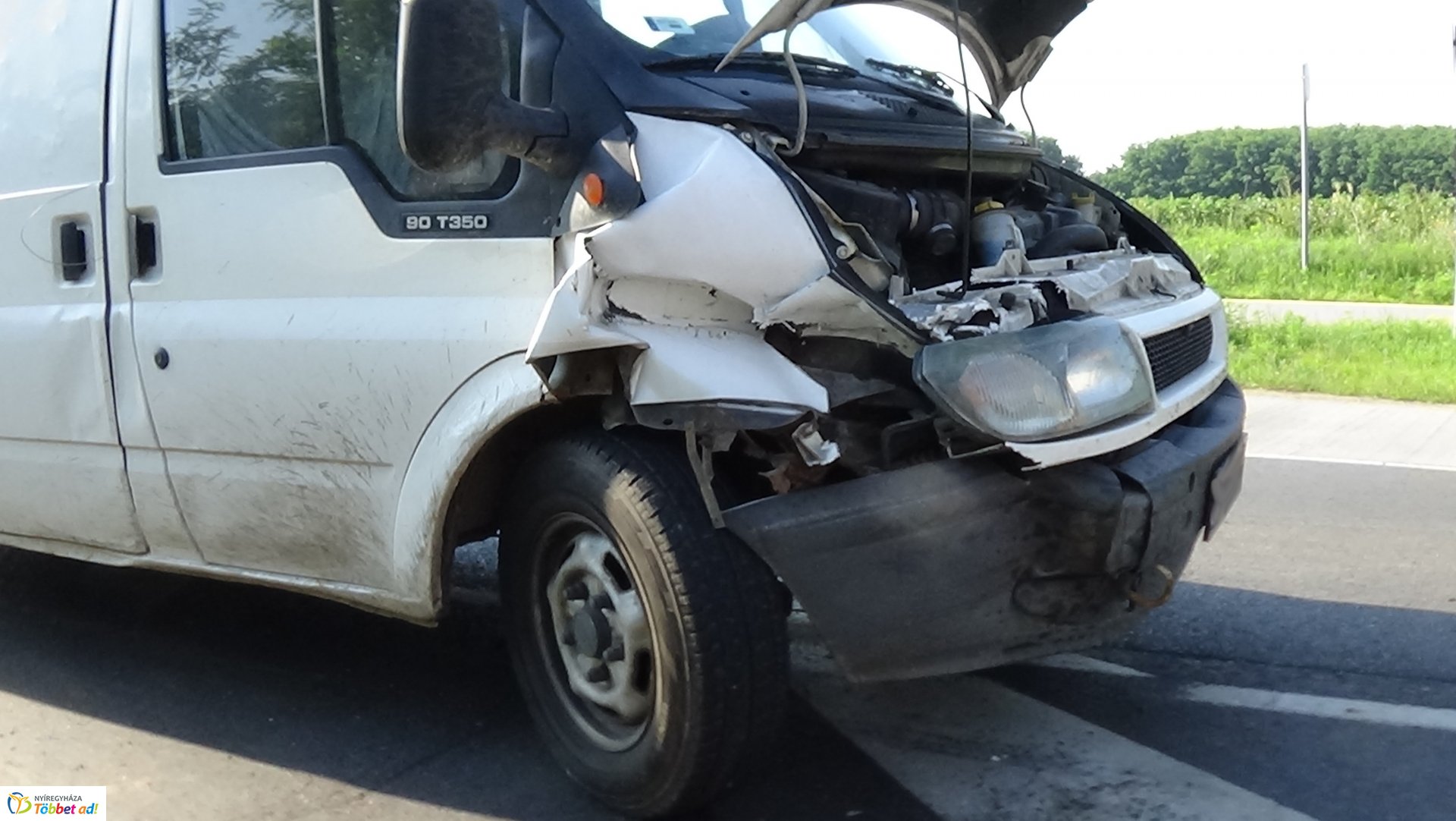 Baleset történt Salamonbokornál kedd reggel