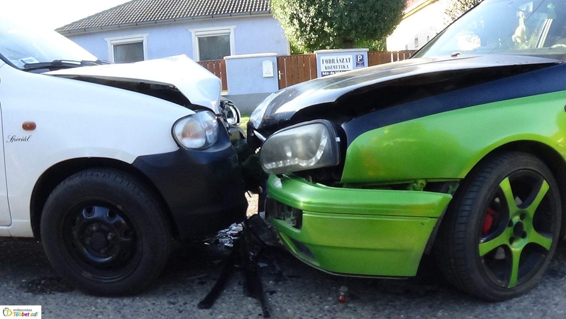 Baleset történt szerda délelőtt Nyírszőlős belterületén