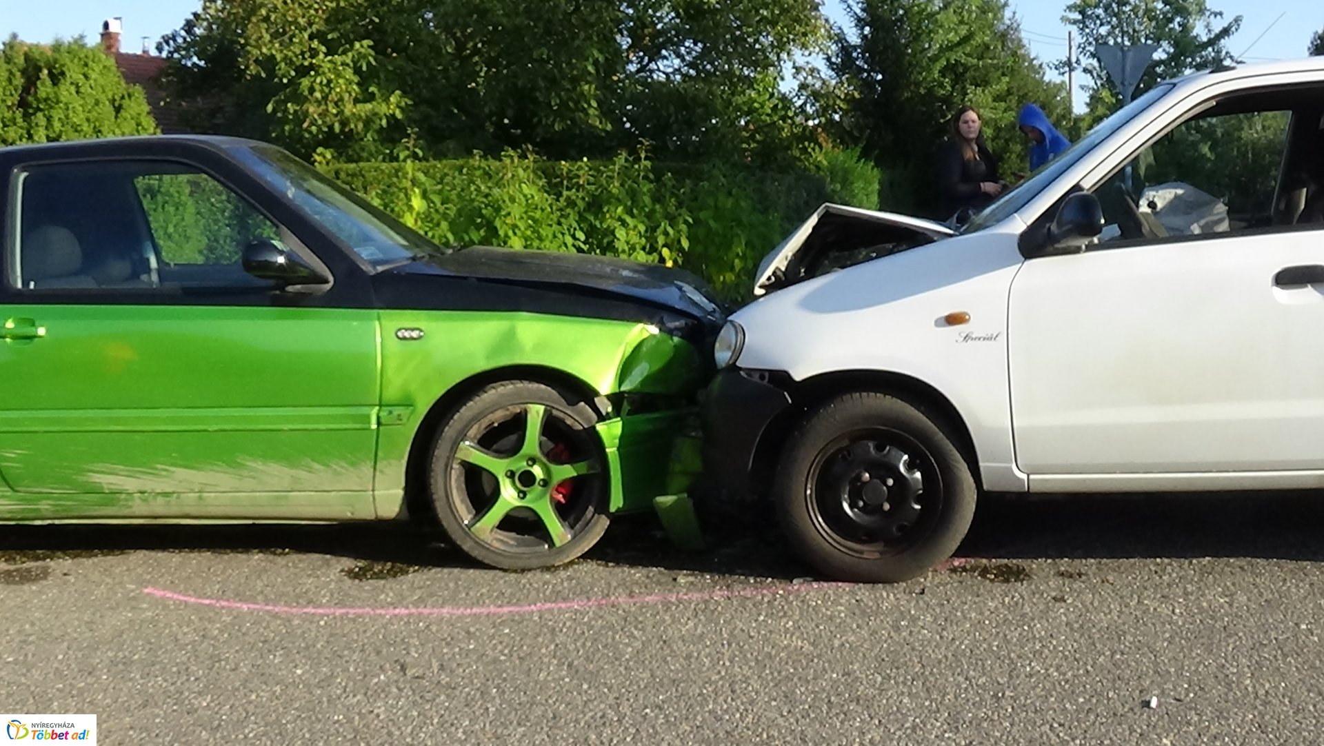 Baleset történt szerda délelőtt Nyírszőlős belterületén
