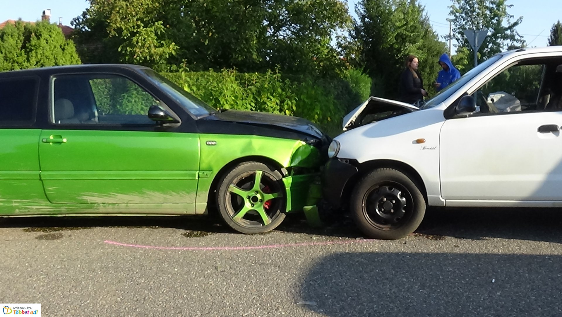 Baleset történt szerda délelőtt Nyírszőlős belterületén