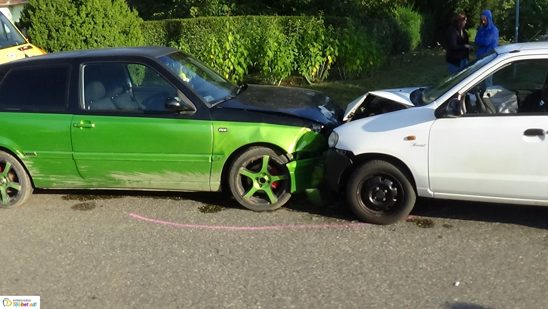 Baleset történt szerda délelőtt Nyírszőlős belterületén