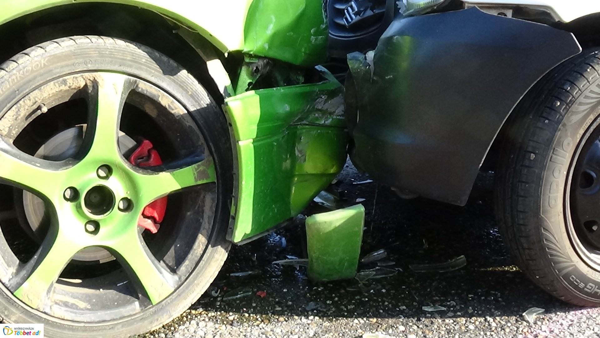 Baleset történt szerda délelőtt Nyírszőlős belterületén