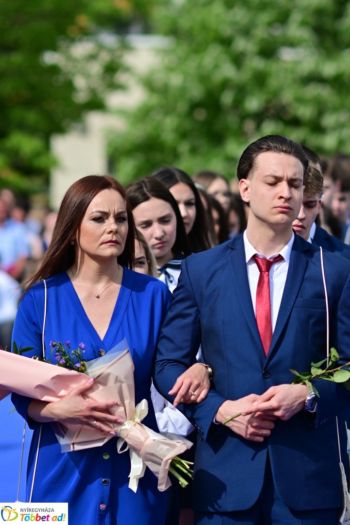 Ballagás a Vasvári Pál Gimnáziumban  2025 áprilisában