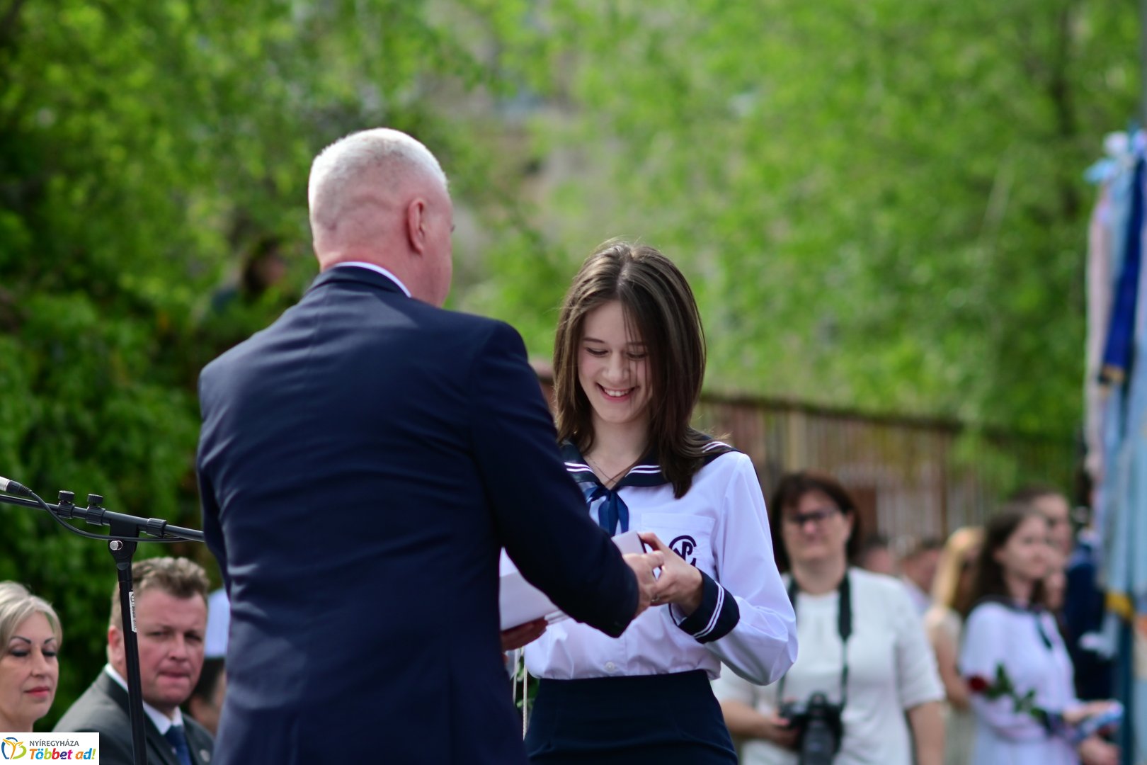 Ballagás a Vasvári Pál Gimnáziumban  2025 áprilisában