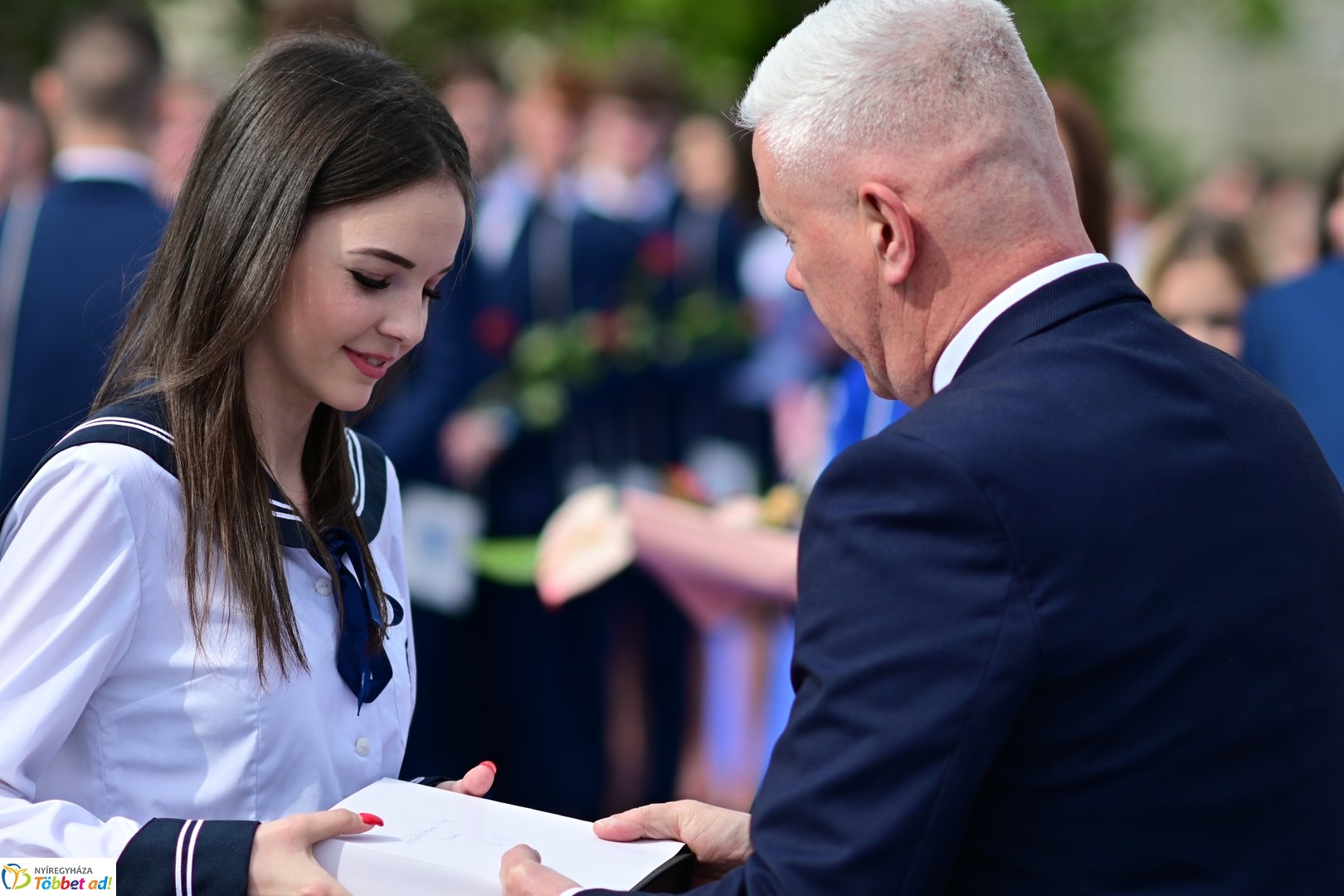 Ballagás a Vasvári Pál Gimnáziumban  2025 áprilisában