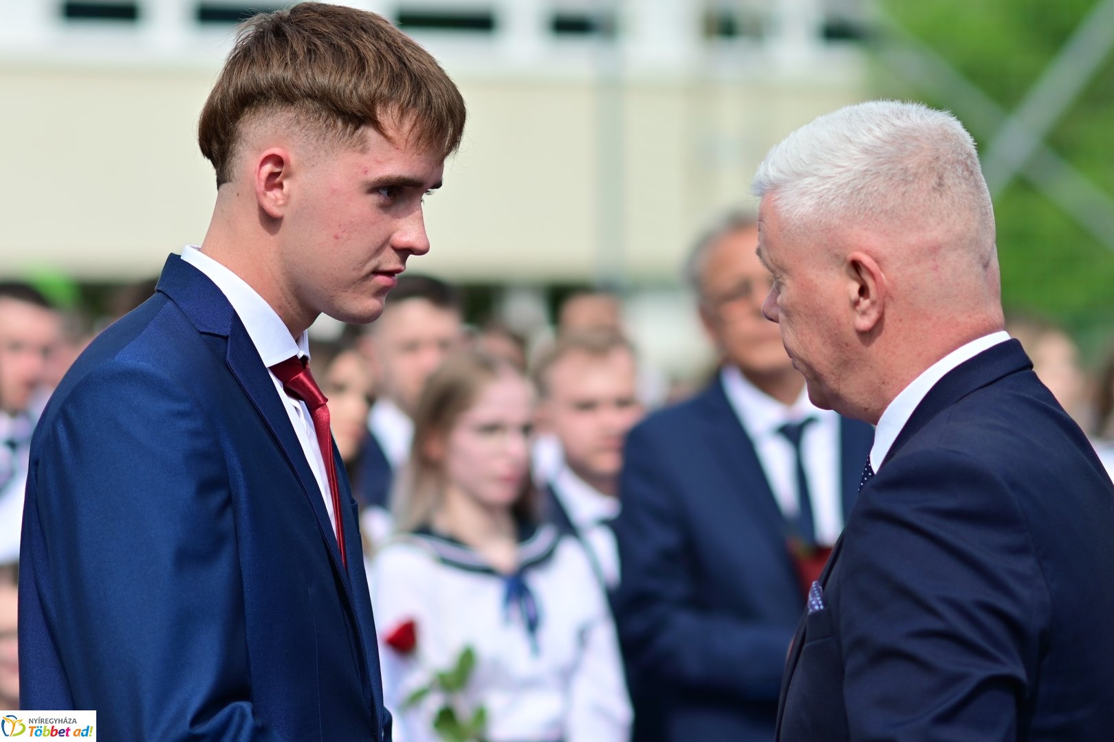 Ballagás a Vasvári Pál Gimnáziumban  2025 áprilisában