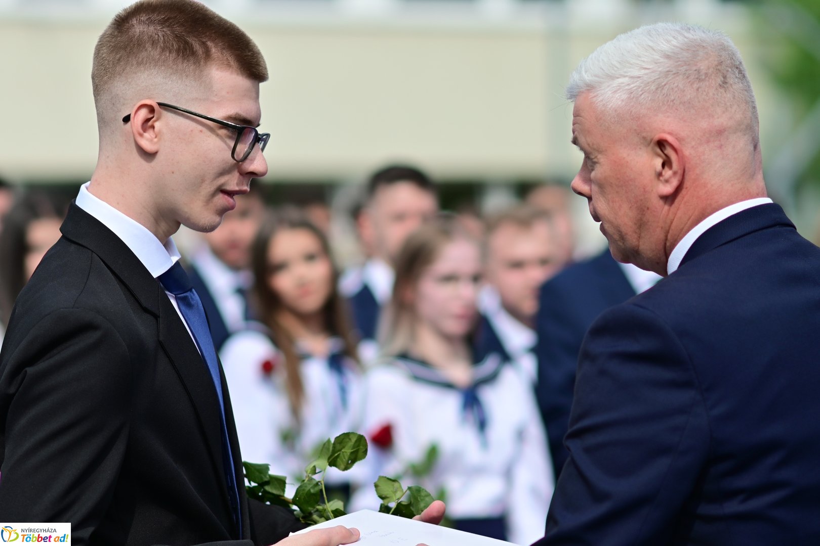 Ballagás a Vasvári Pál Gimnáziumban  2025 áprilisában