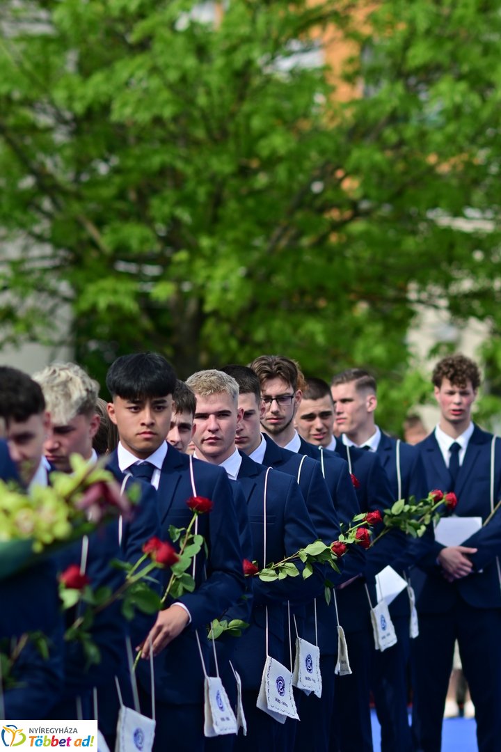 Ballagás a Vasvári Pál Gimnáziumban  2025 áprilisában