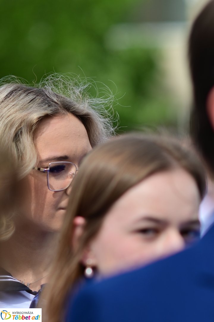 Ballagás a Vasvári Pál Gimnáziumban  2025 áprilisában