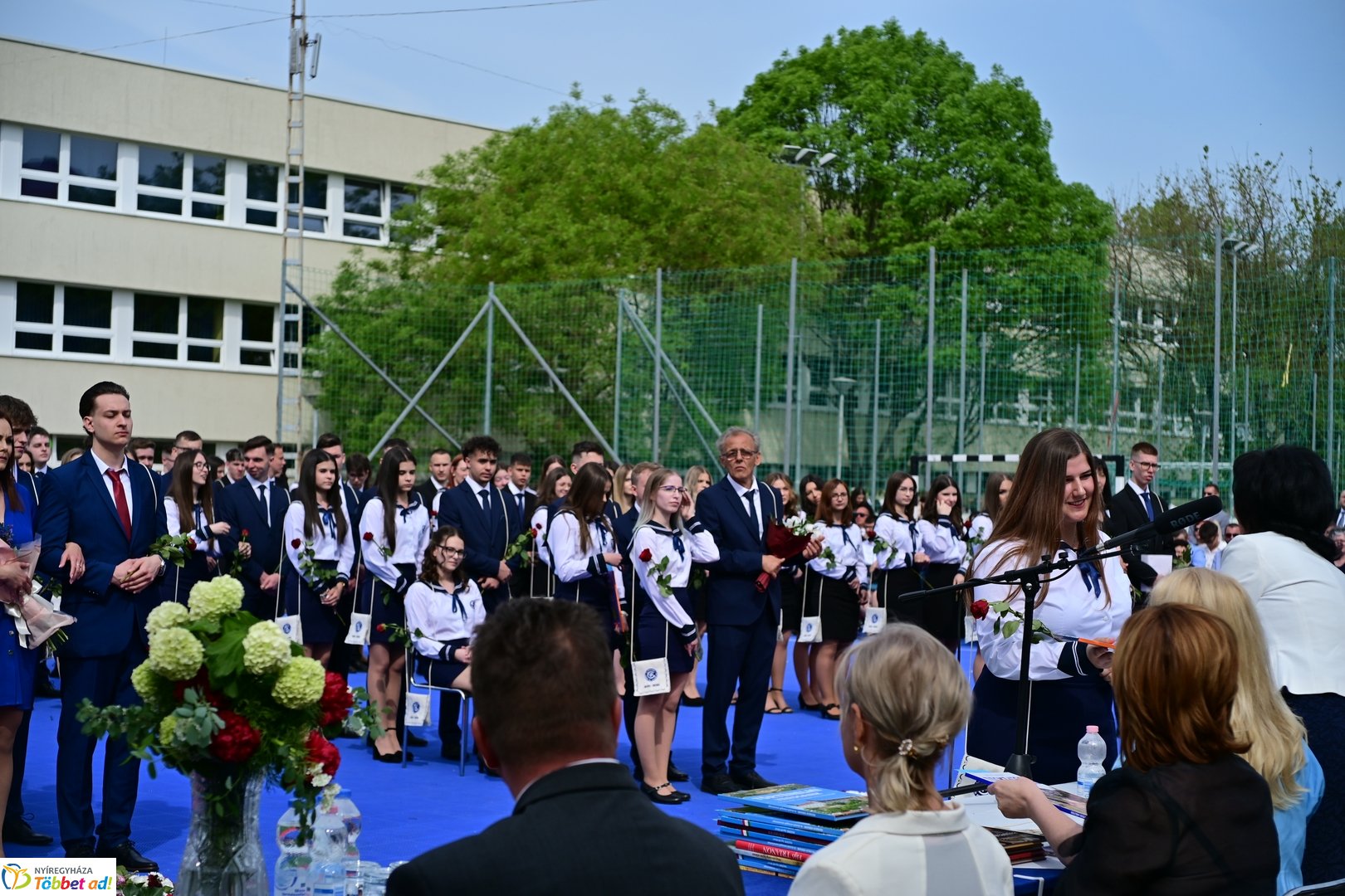 Ballagás a Vasvári Pál Gimnáziumban  2025 áprilisában
