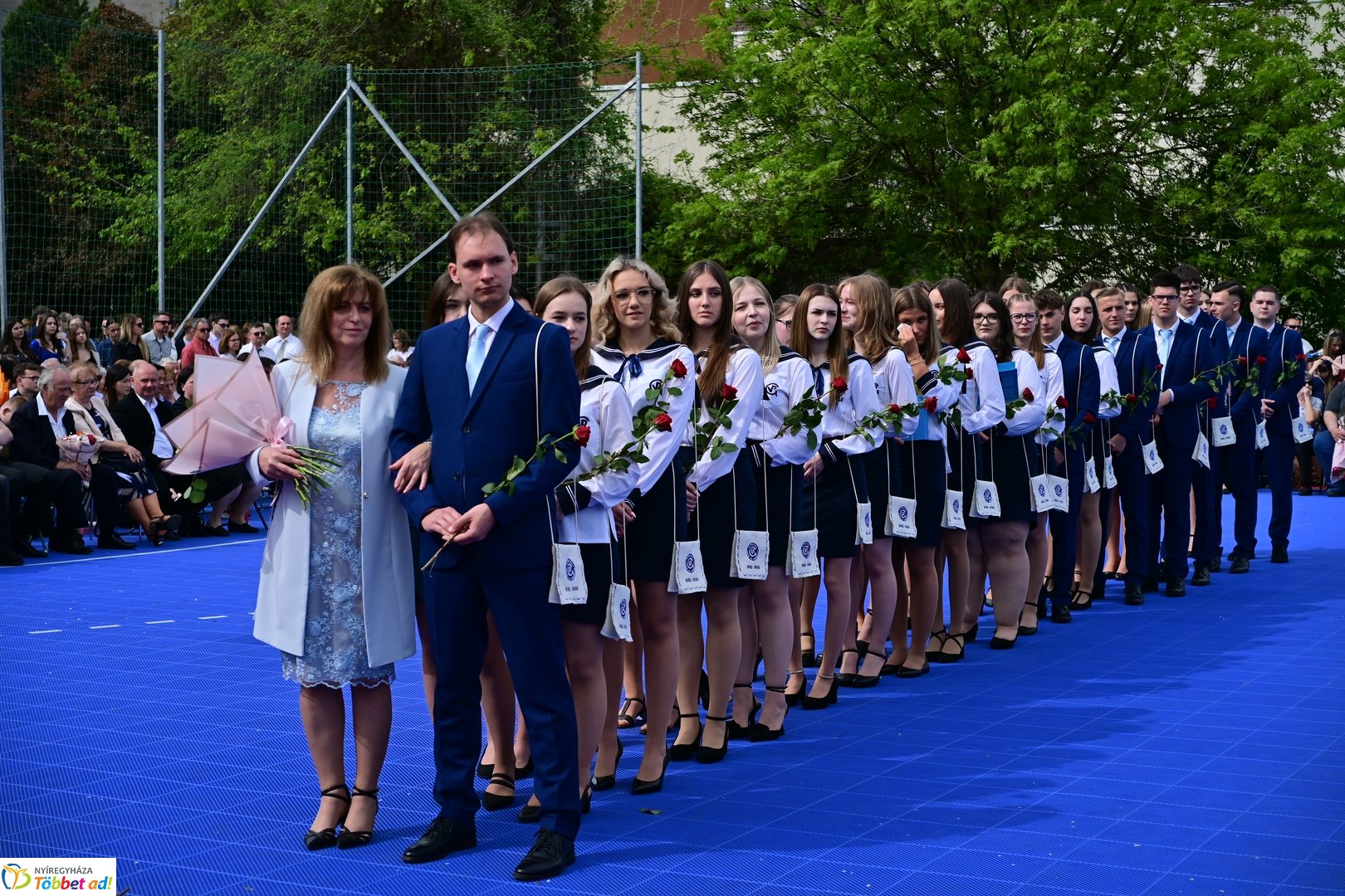 Ballagás a Vasvári Pál Gimnáziumban  2025 áprilisában