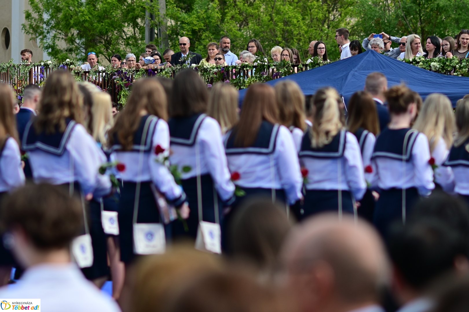 Ballagás a Vasvári Pál Gimnáziumban  2025 áprilisában