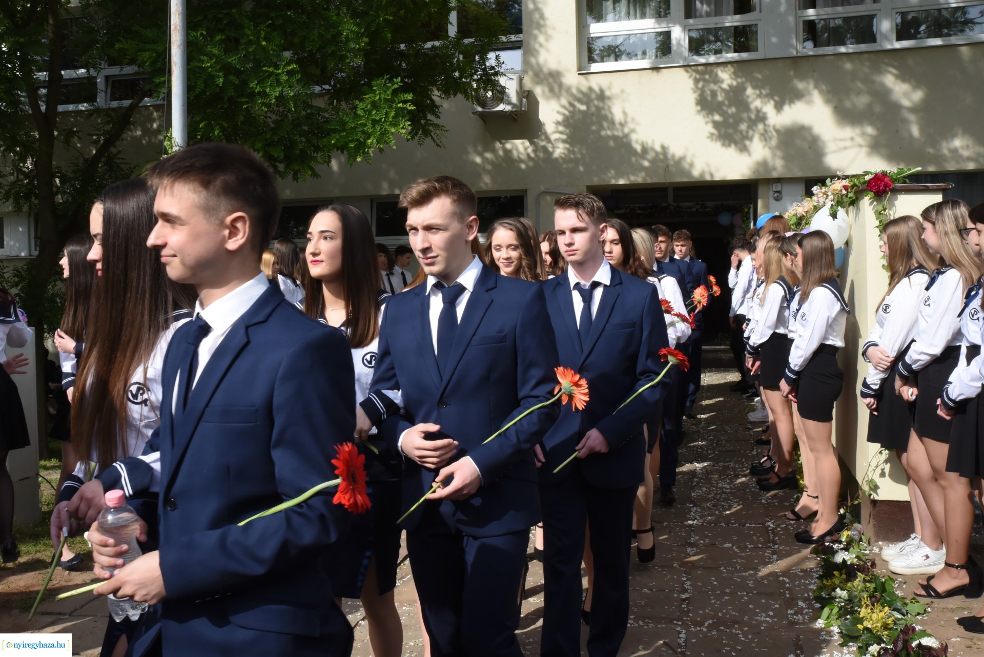 Ballagás a Vasvári Pál Gimnáziumban