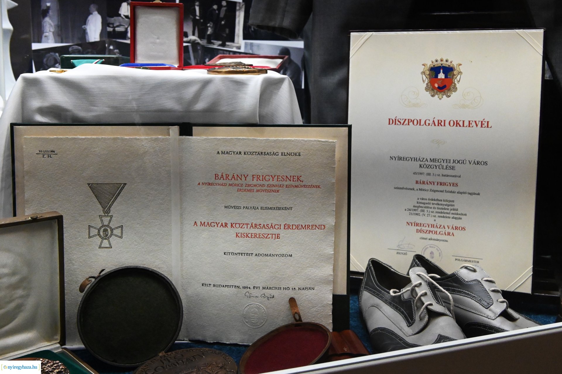 Bárány Frigyes Emlékkiállítás a Szindbád Színháztörténeti Múzeumban