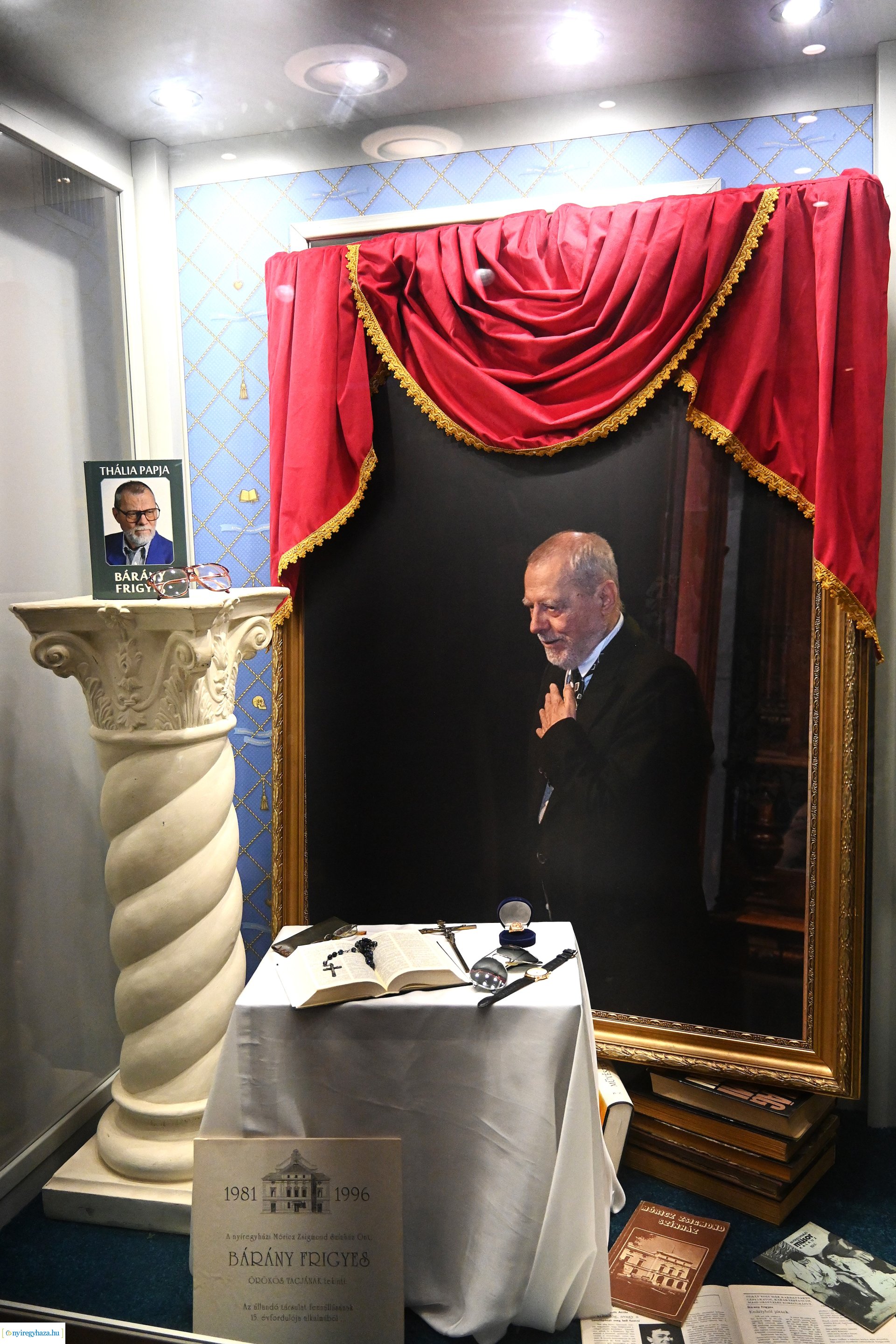 Bárány Frigyes Emlékkiállítás a Szindbád Színháztörténeti Múzeumban