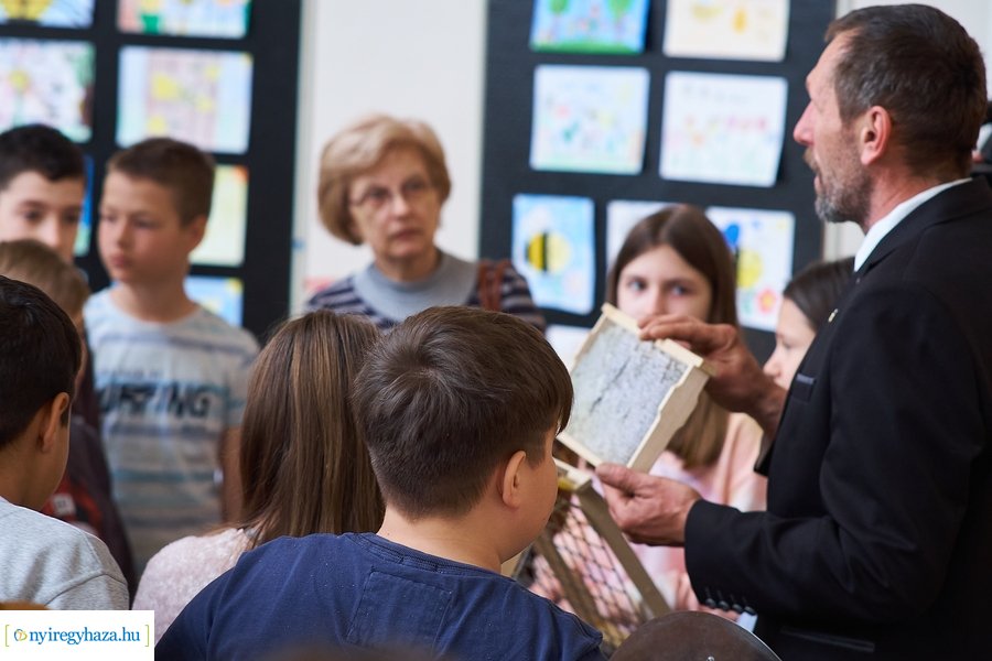 Barátságban a méhekkel a kertvárosi iskolában