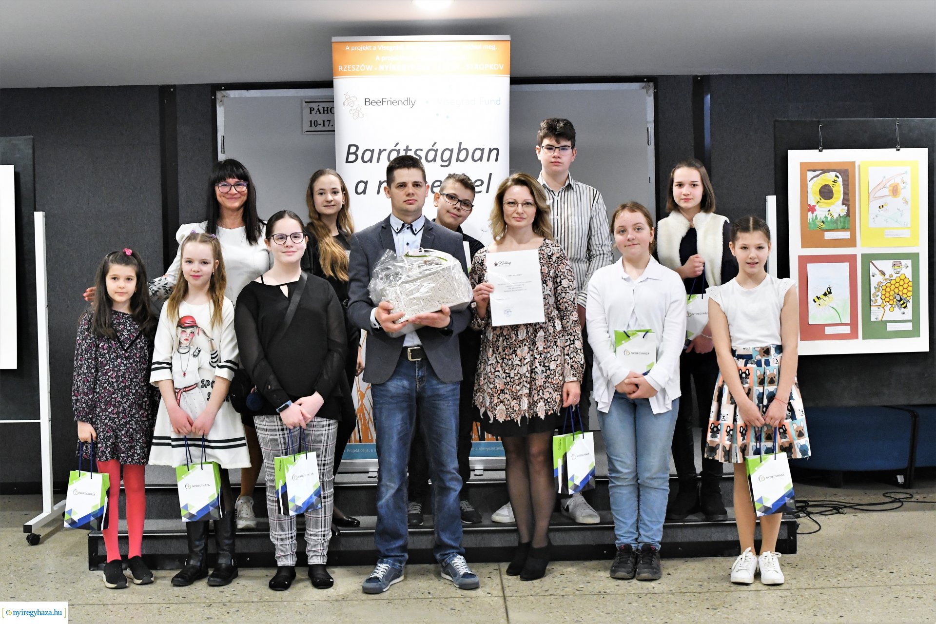 Barátságban a méhekkel - rajzpályázat eredményhirdetés 