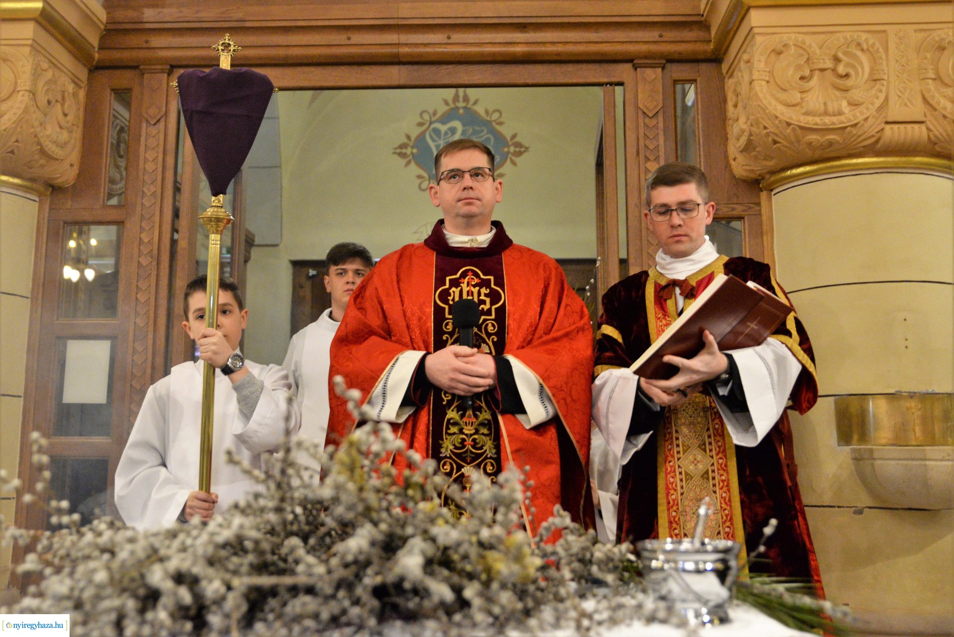 Barkaszentelés a Magyarok Nagyasszonya-társszékesegyházban 2023.