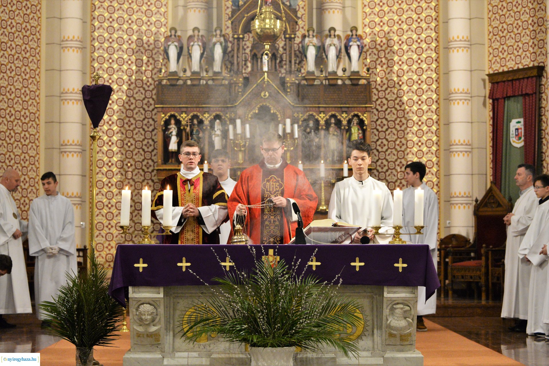 Barkaszentelés a Magyarok Nagyasszonya-társszékesegyházban 2023.