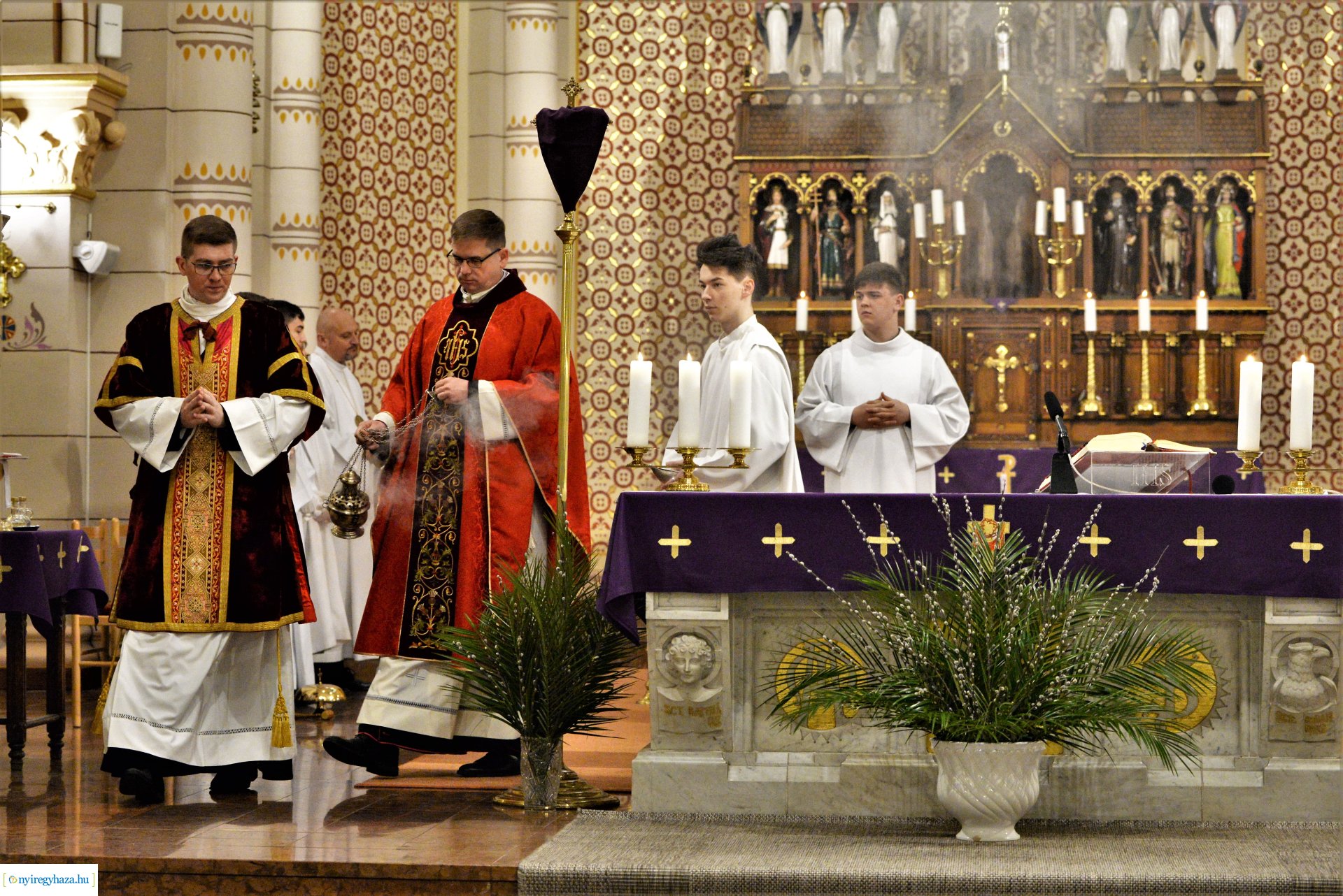 Barkaszentelés a Magyarok Nagyasszonya-társszékesegyházban 2023.