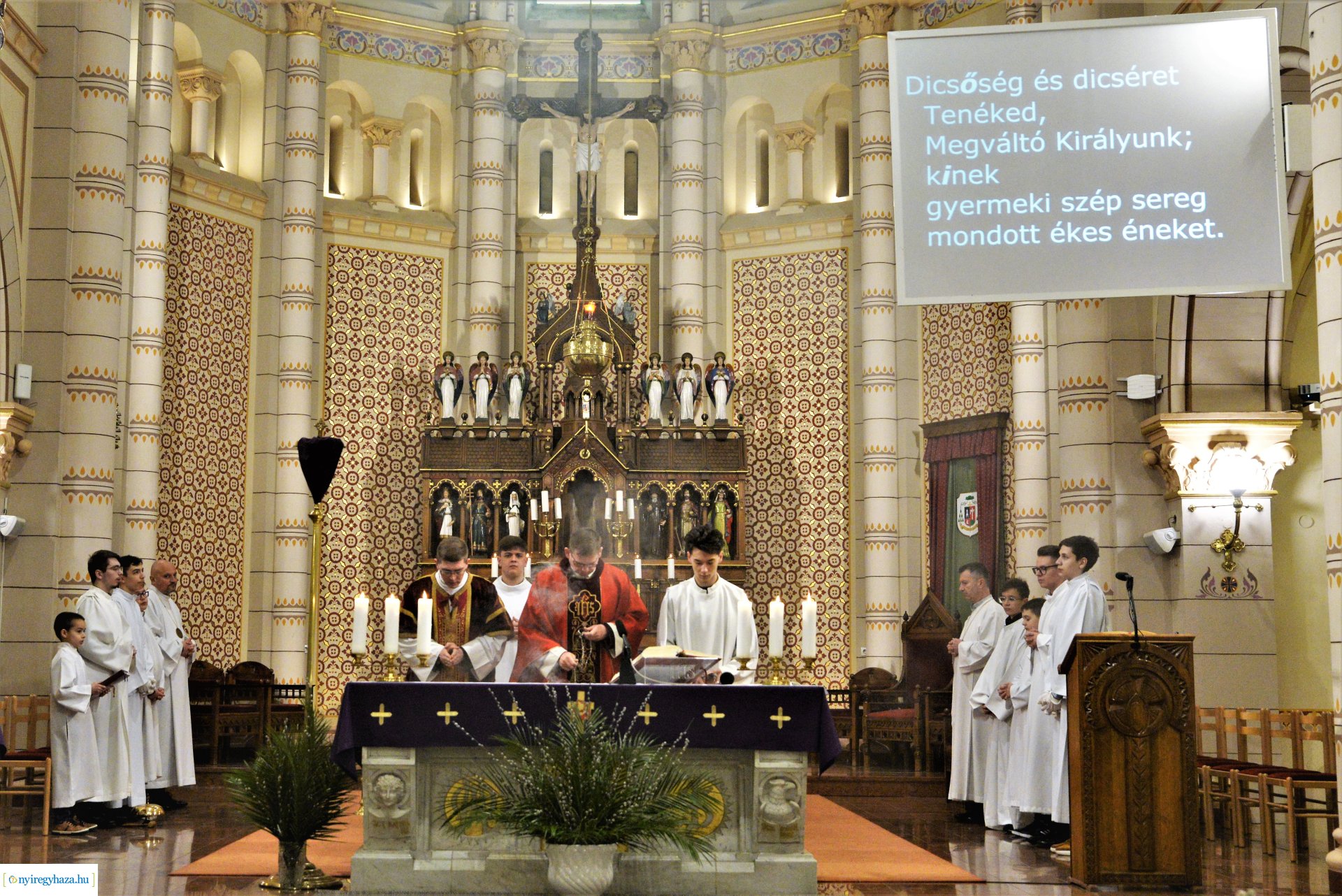 Barkaszentelés a Magyarok Nagyasszonya-társszékesegyházban 2023.