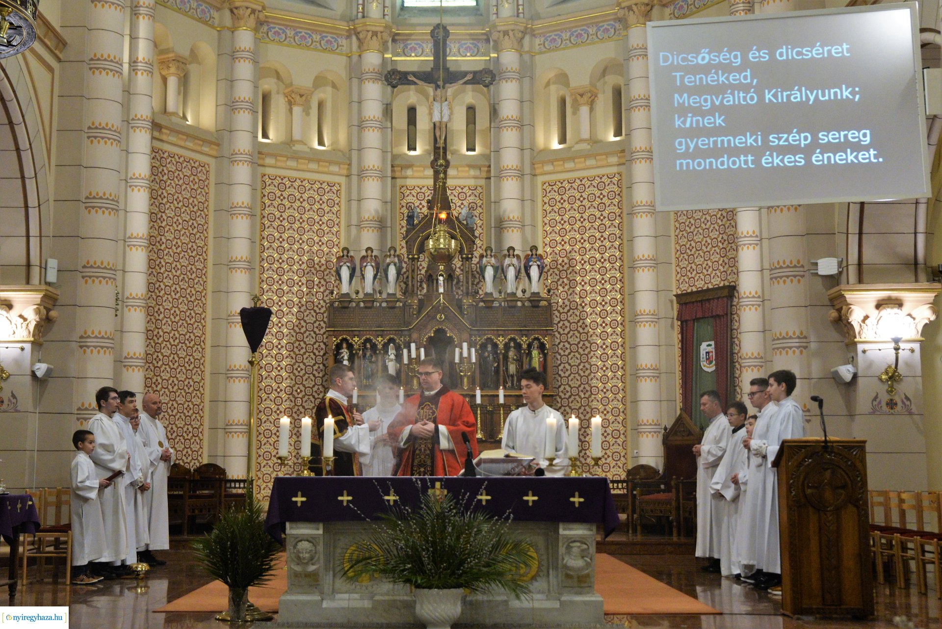 Barkaszentelés a Magyarok Nagyasszonya-társszékesegyházban 2023.