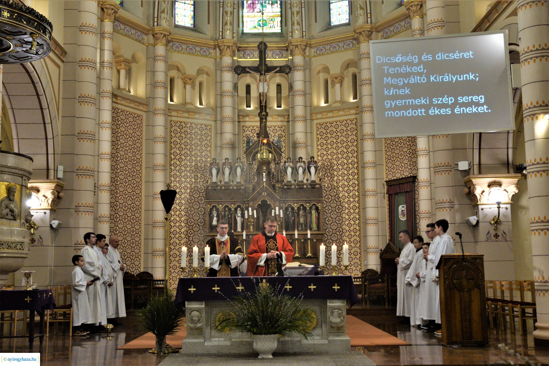 Barkaszentelés a Magyarok Nagyasszonya-társszékesegyházban 2023.