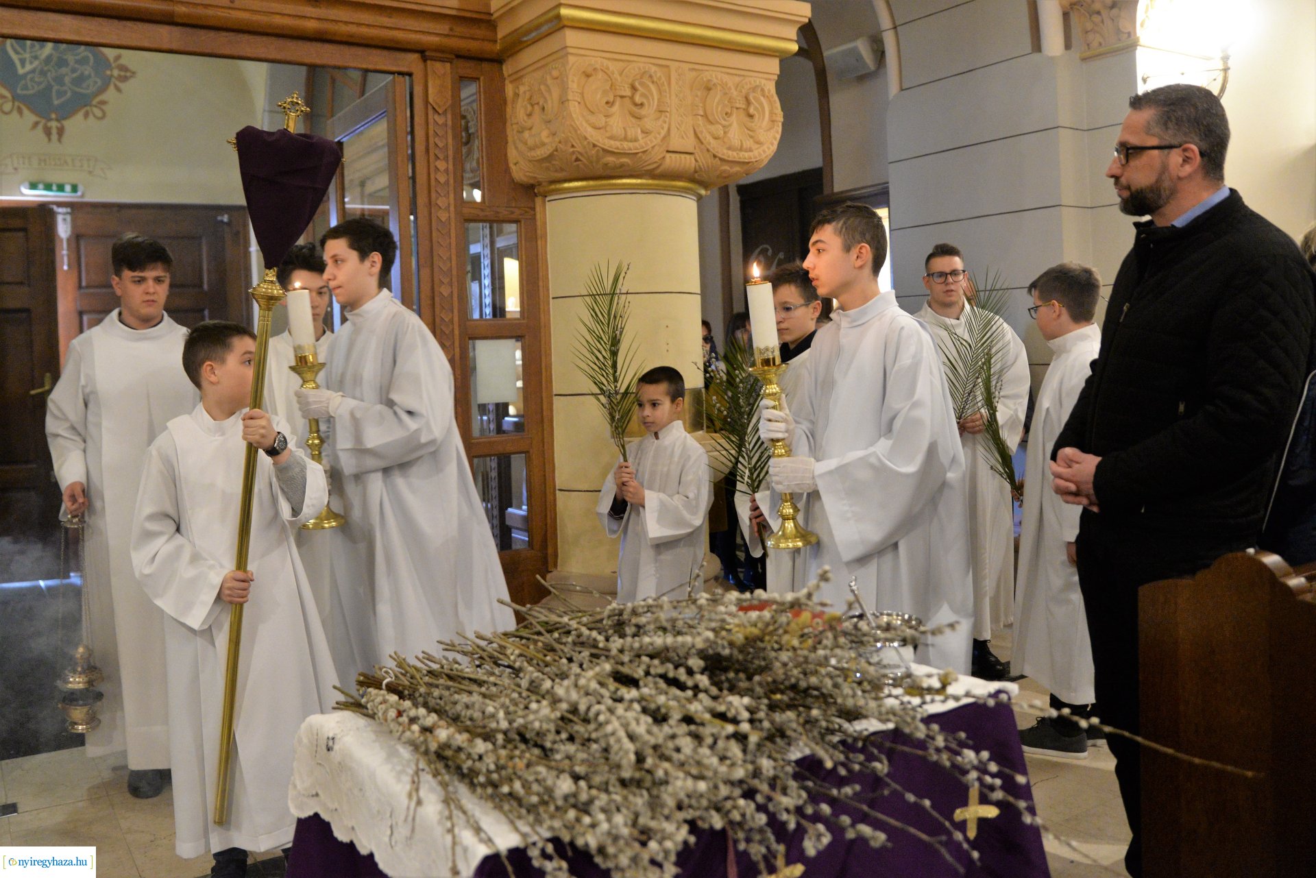 Barkaszentelés a Magyarok Nagyasszonya-társszékesegyházban 2023.