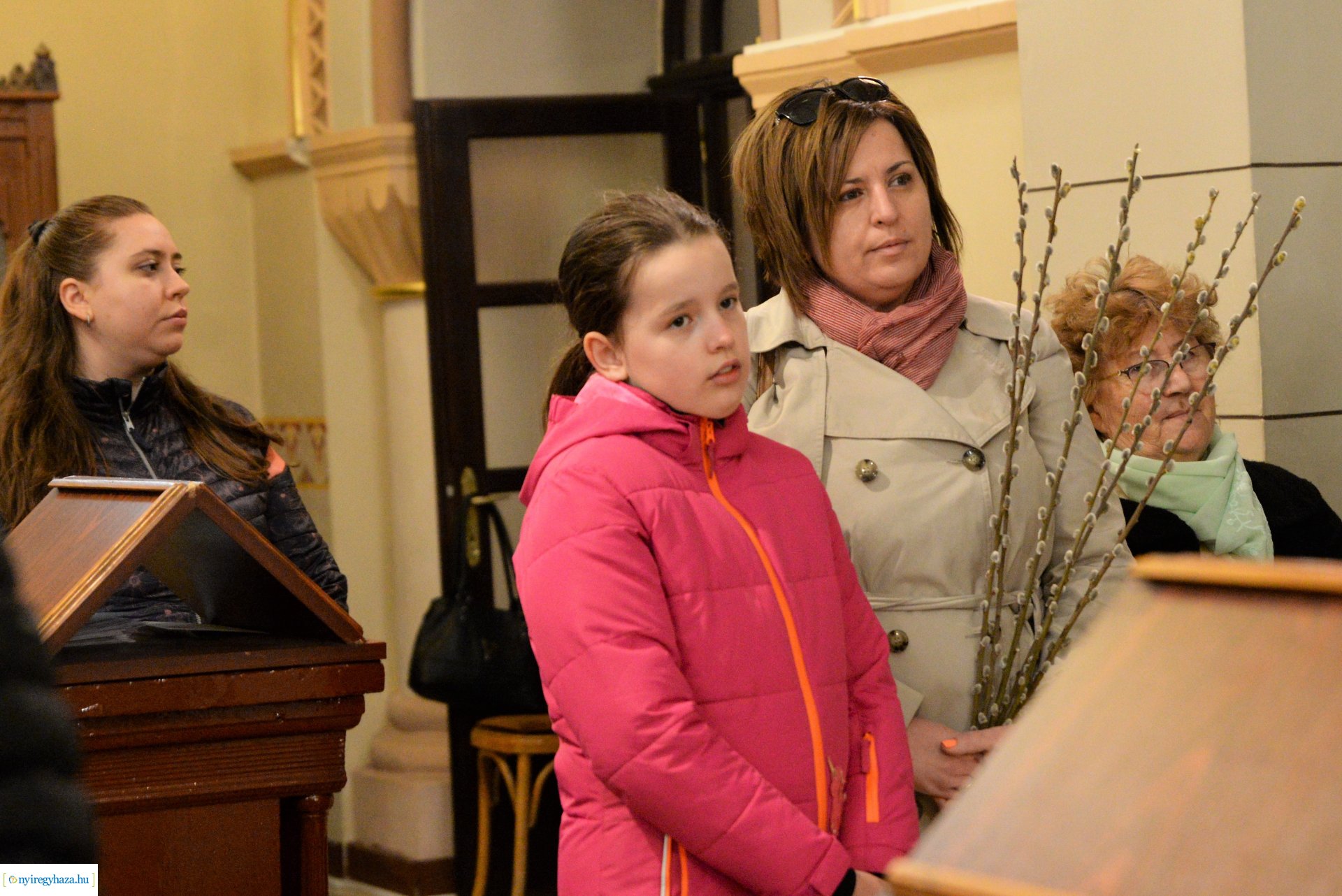 Barkaszentelés virágvasárnapon a Magyarok-Nagyasszonya társszékesegyházban