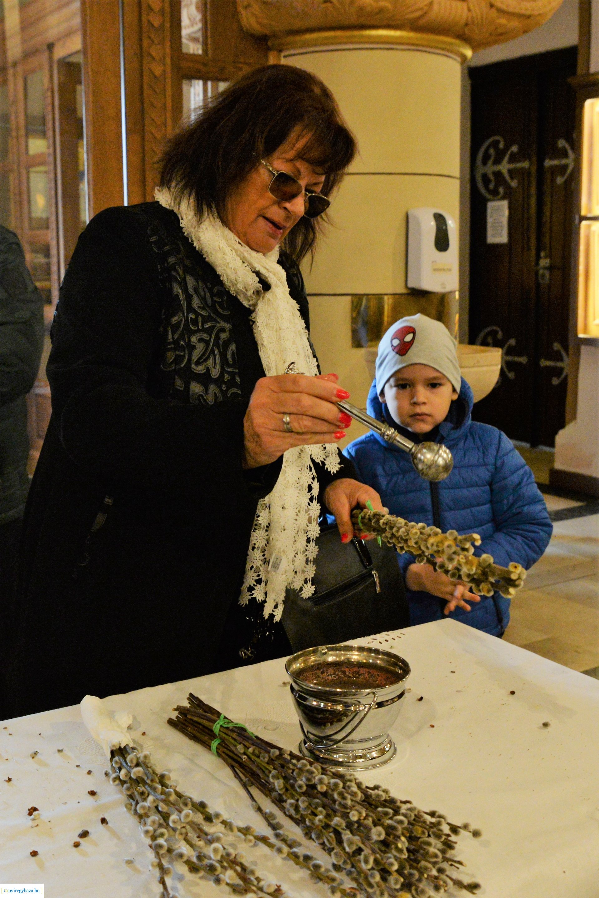 Barkaszentelés virágvasárnapon a Magyarok-Nagyasszonya társszékesegyházban