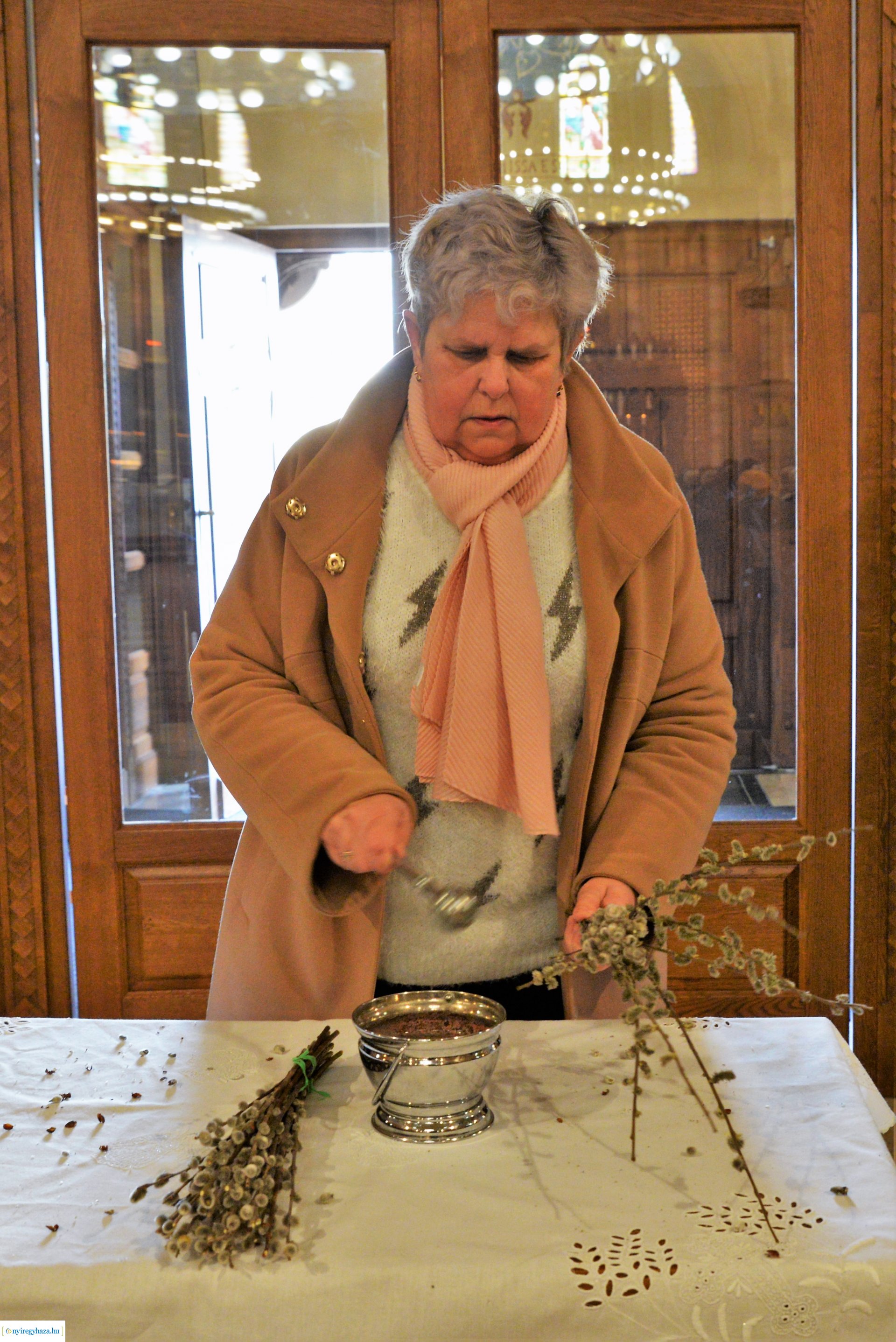 Barkaszentelés virágvasárnapon a Magyarok-Nagyasszonya társszékesegyházban