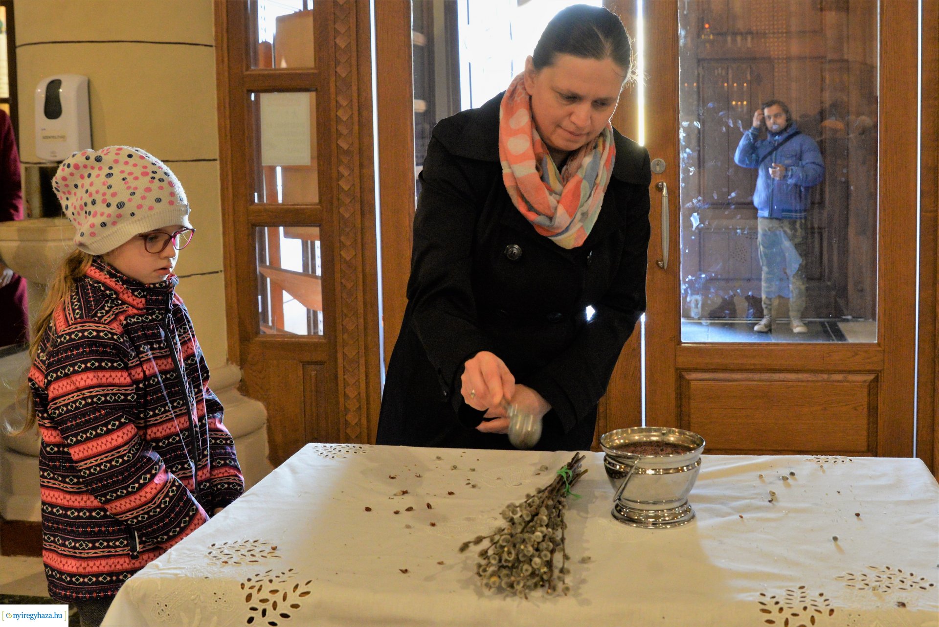 Barkaszentelés virágvasárnapon a Magyarok-Nagyasszonya társszékesegyházban