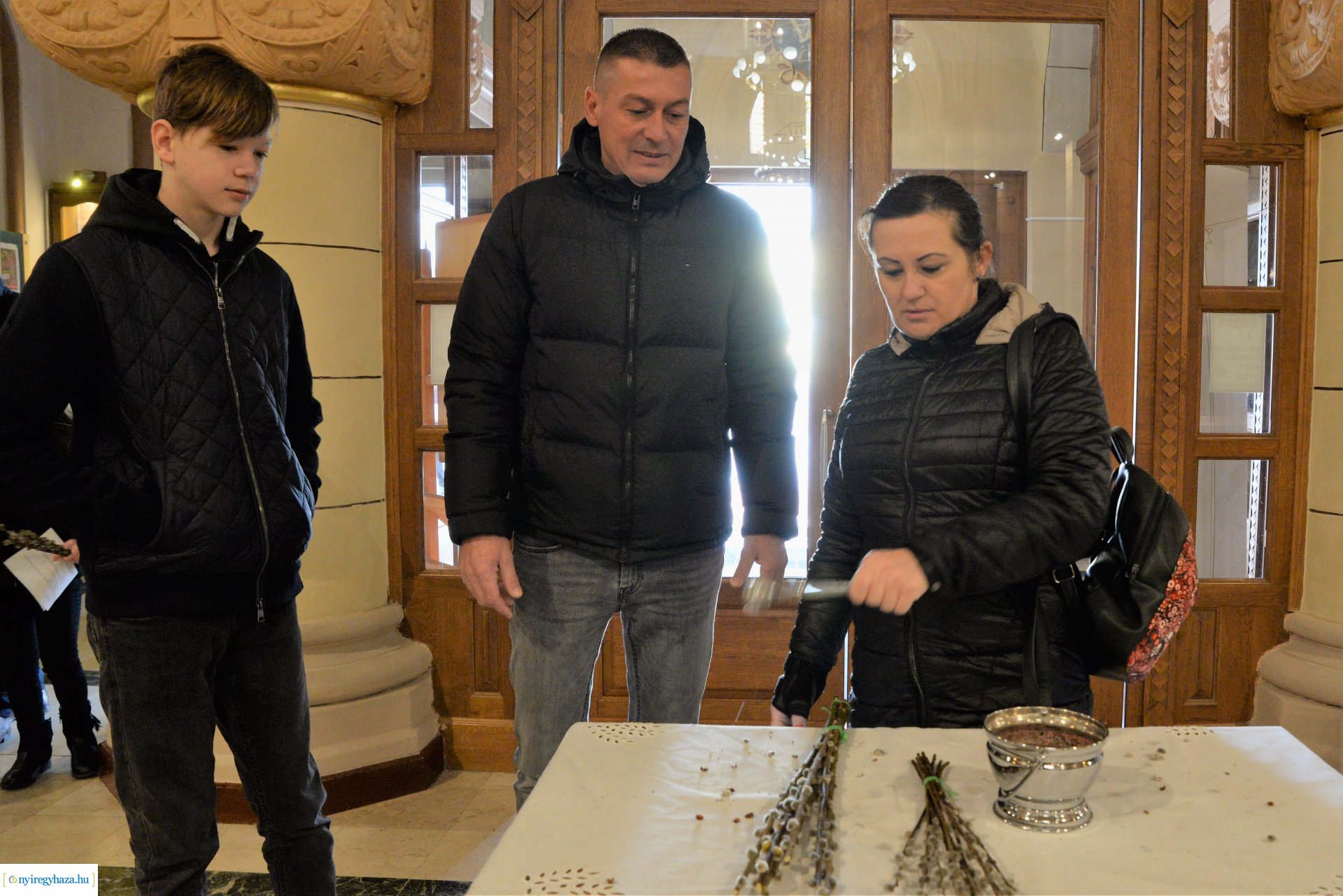 Barkaszentelés virágvasárnapon a Magyarok-Nagyasszonya társszékesegyházban